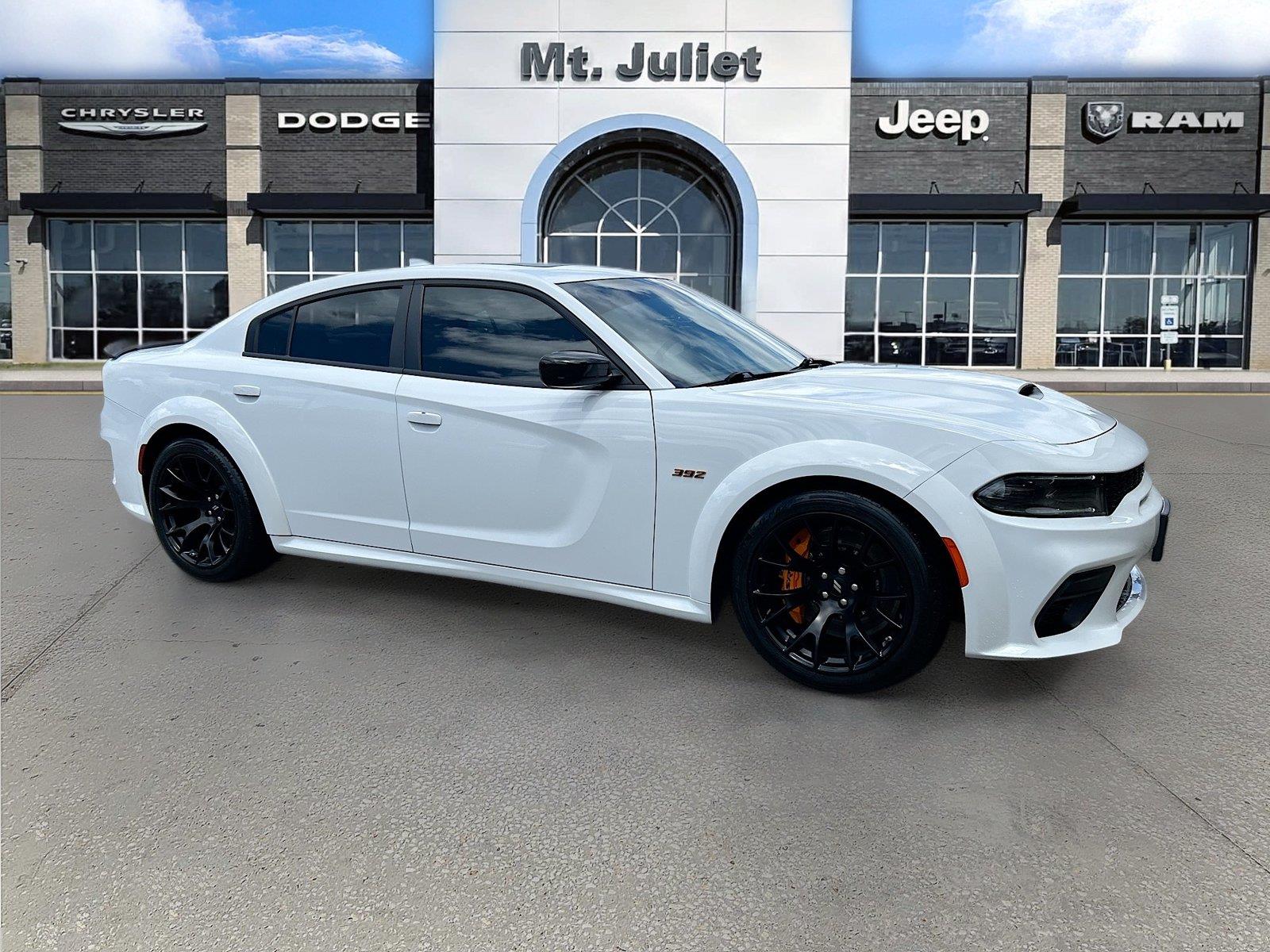 White Knuckle Clearcoat 2023 Dodge Charger Sedan Rear-Wheel Drive 8-Speed Automatic