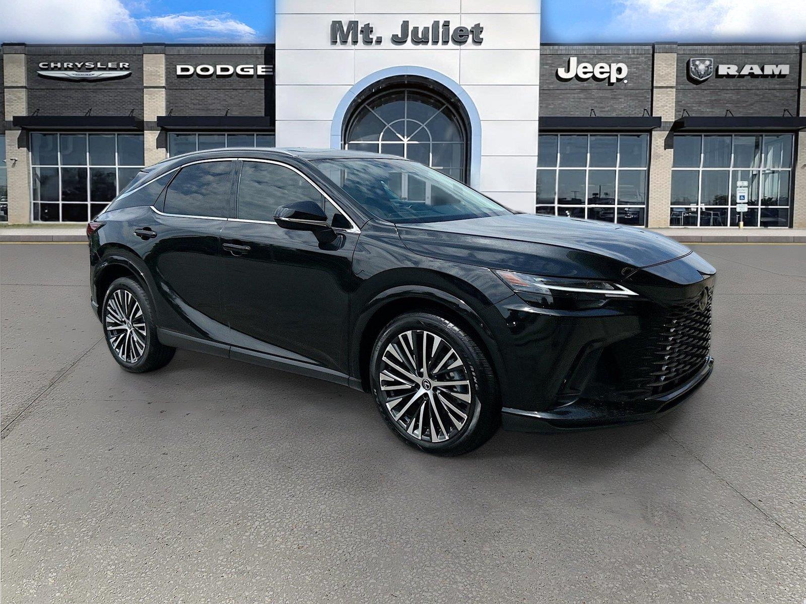 Black (Caviar) 2024 Lexus RX Hybrid SUV / Crossover All-Wheel Drive Continuously Variable Transmission