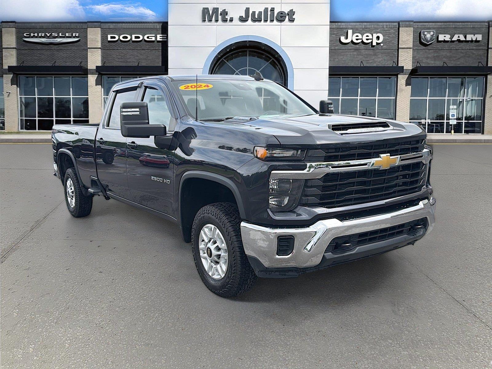 Dark Ash Metallic 2024 Chevrolet Silverado 2500HD Pickup Truck Four-Wheel Drive Automatic