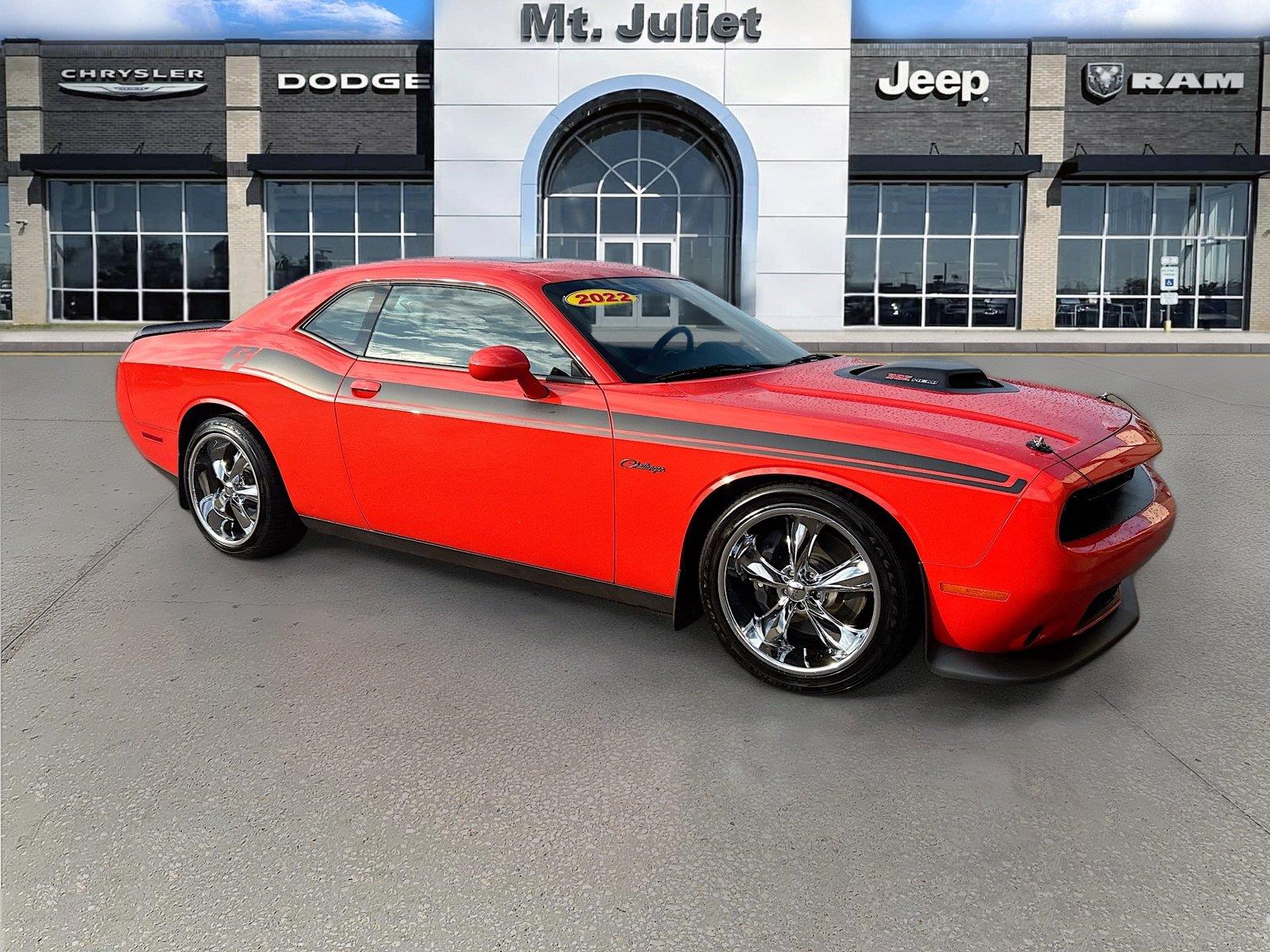 Go Mango 2022 Dodge Challenger Coupe Rear-Wheel Drive 8-Speed Automatic