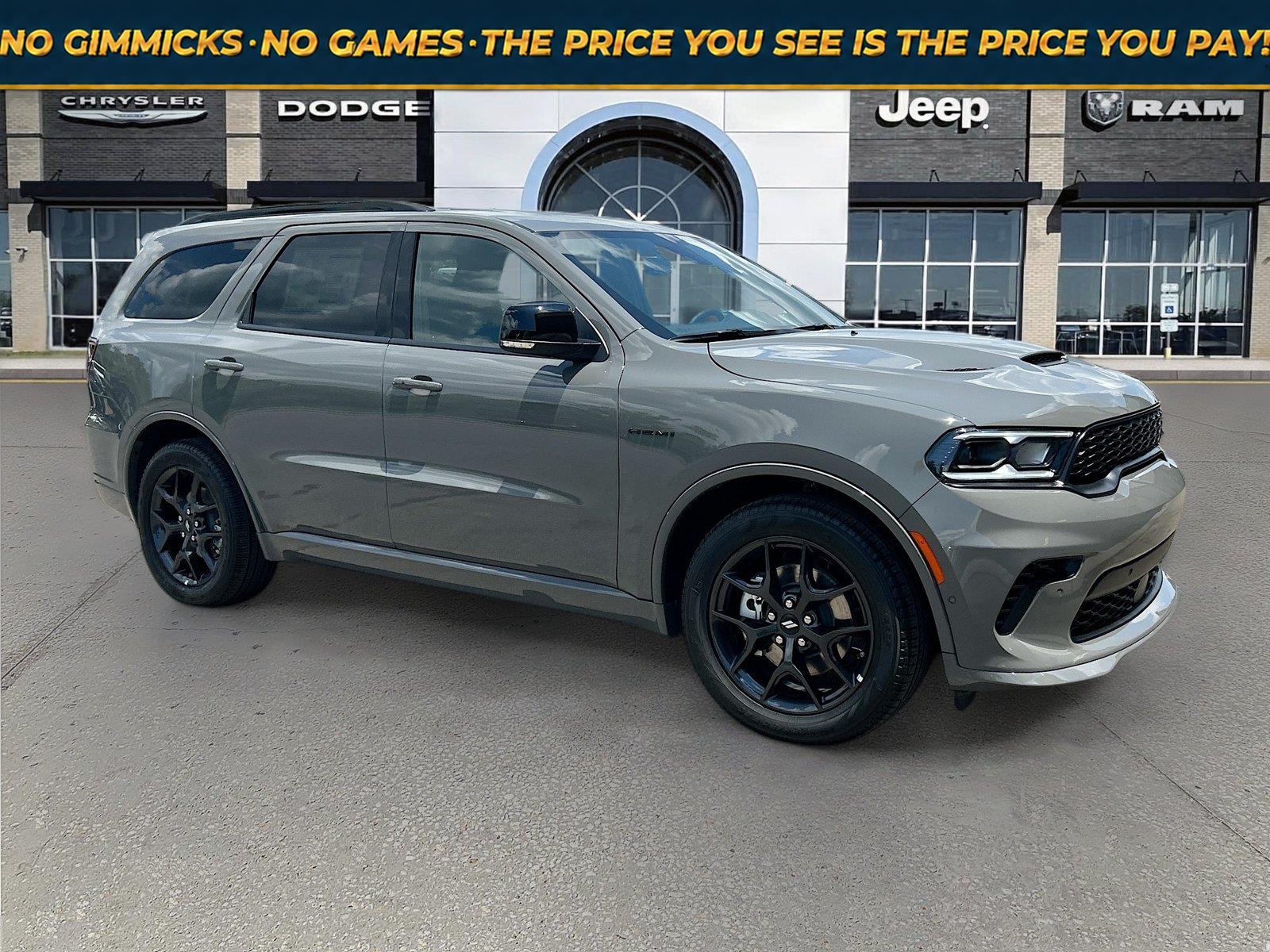Destroyer Gray Clearcoat 2026 Dodge Durango SUV / Crossover All-Wheel Drive 8-Speed Automatic