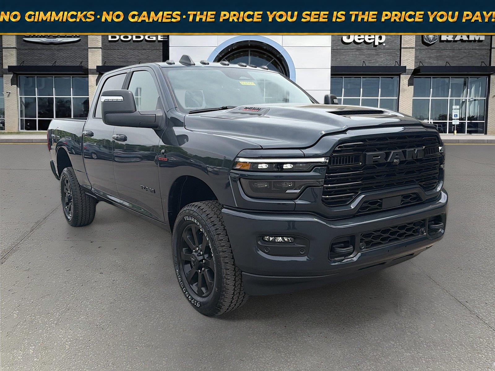 Forged Blue Metallic 2026 RAM 2500 Pickup Truck Four-Wheel Drive 8-Speed Automatic