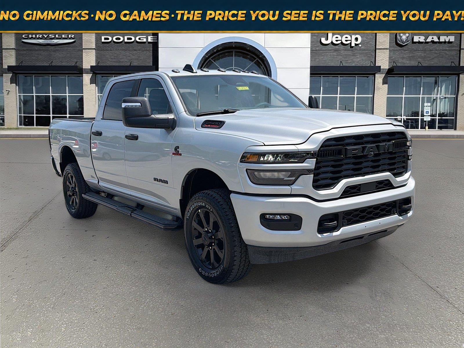 Silver Zynith 2026 RAM 2500 Pickup Truck Four-Wheel Drive 8-Speed Automatic
