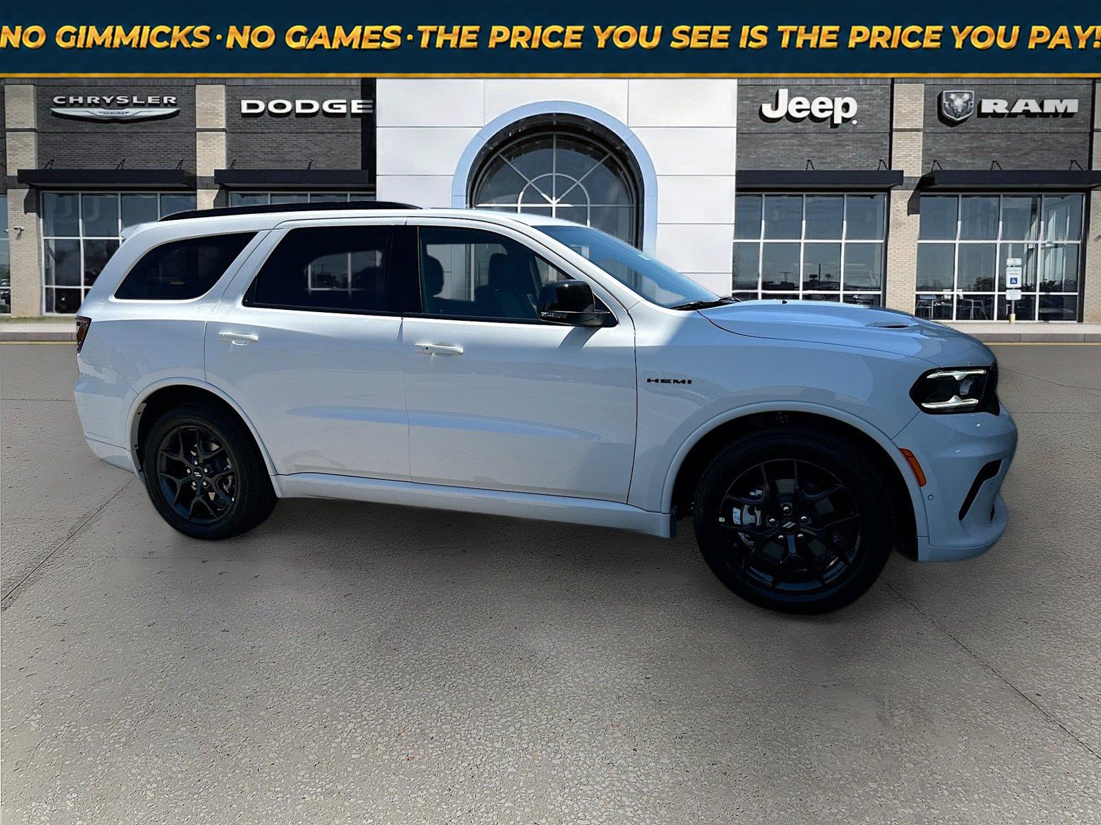 White Knuckle Clearcoat 2026 Dodge Durango SUV / Crossover All-Wheel Drive 8-Speed Automatic
