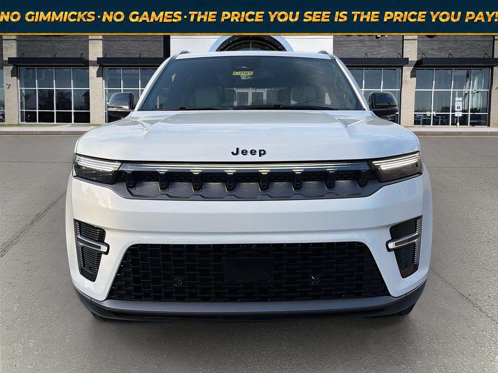 Bright White Clearcoat 2026 Jeep Grand Wagoneer SUV / Crossover Four-Wheel Drive 8-Speed Automatic