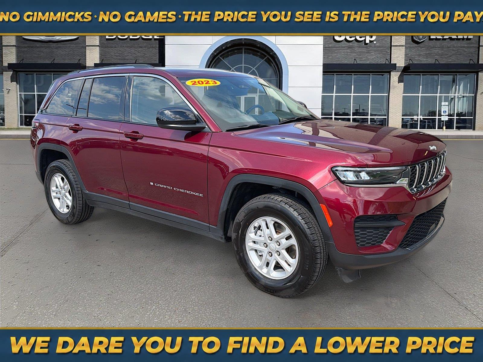 Velvet Red Pearlcoat 2023 Jeep Grand Cherokee SUV / Crossover 4X2 8-Speed Automatic