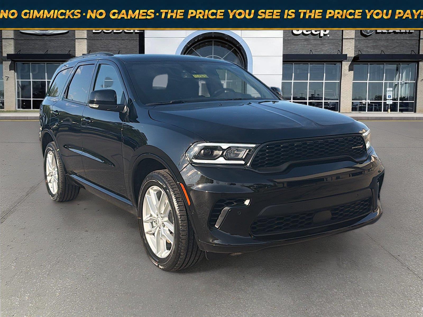 DB Black Clearcoat 2026 Dodge Durango SUV / Crossover All-Wheel Drive 8-Speed Automatic