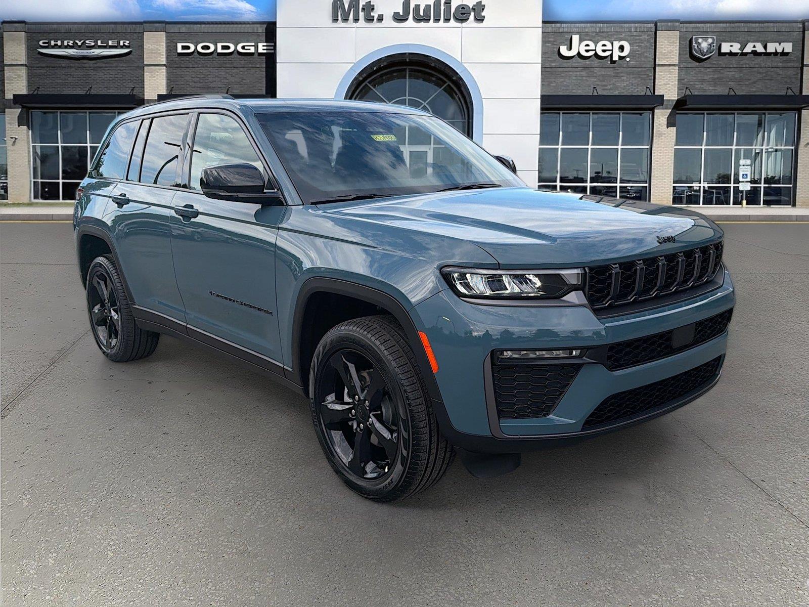 Gray (Steel Blue) 2026 Jeep Grand Cherokee SUV / Crossover Four-Wheel Drive 8-Speed Automatic