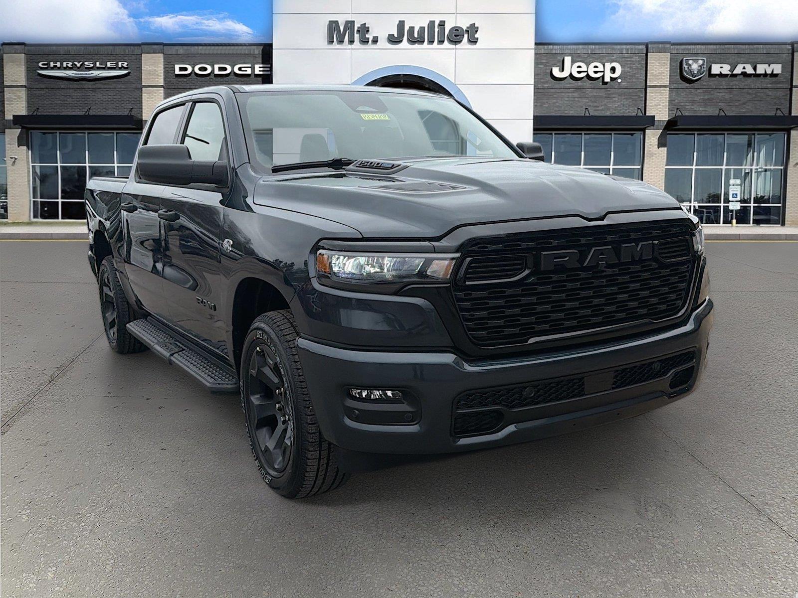 Forged Blue Metallic 2026 RAM 1500 Pickup Truck Four-Wheel Drive 8-Speed Automatic