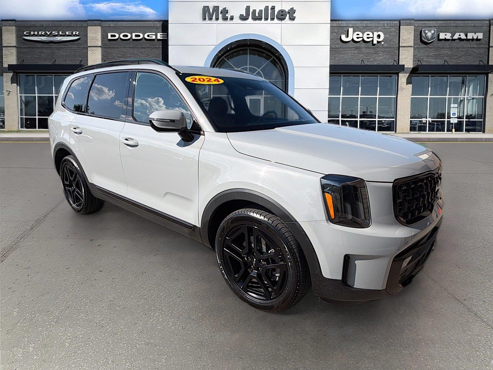 Wolf Gray 2024 Kia Telluride SUV / Crossover All-Wheel Drive 8-Speed Automatic