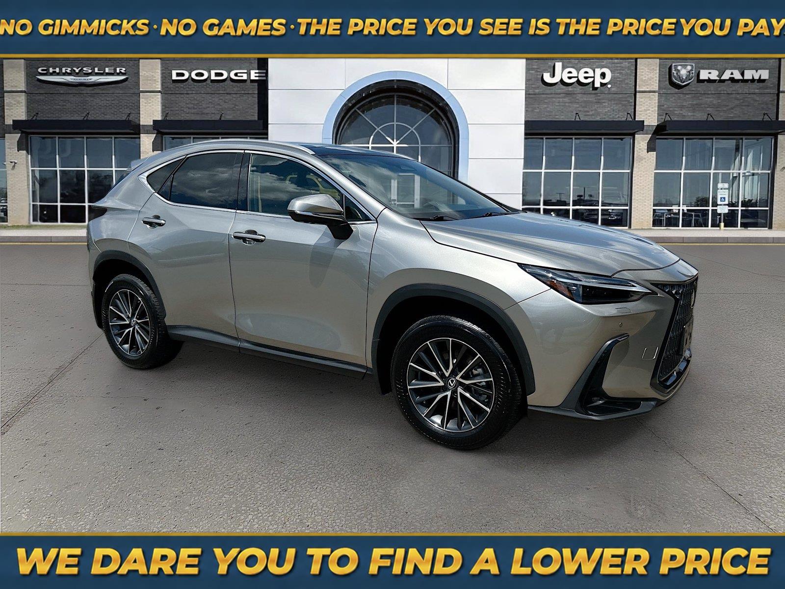 Atomic Silver 2024 Lexus NX SUV / Crossover All-Wheel Drive 8-Speed Automatic