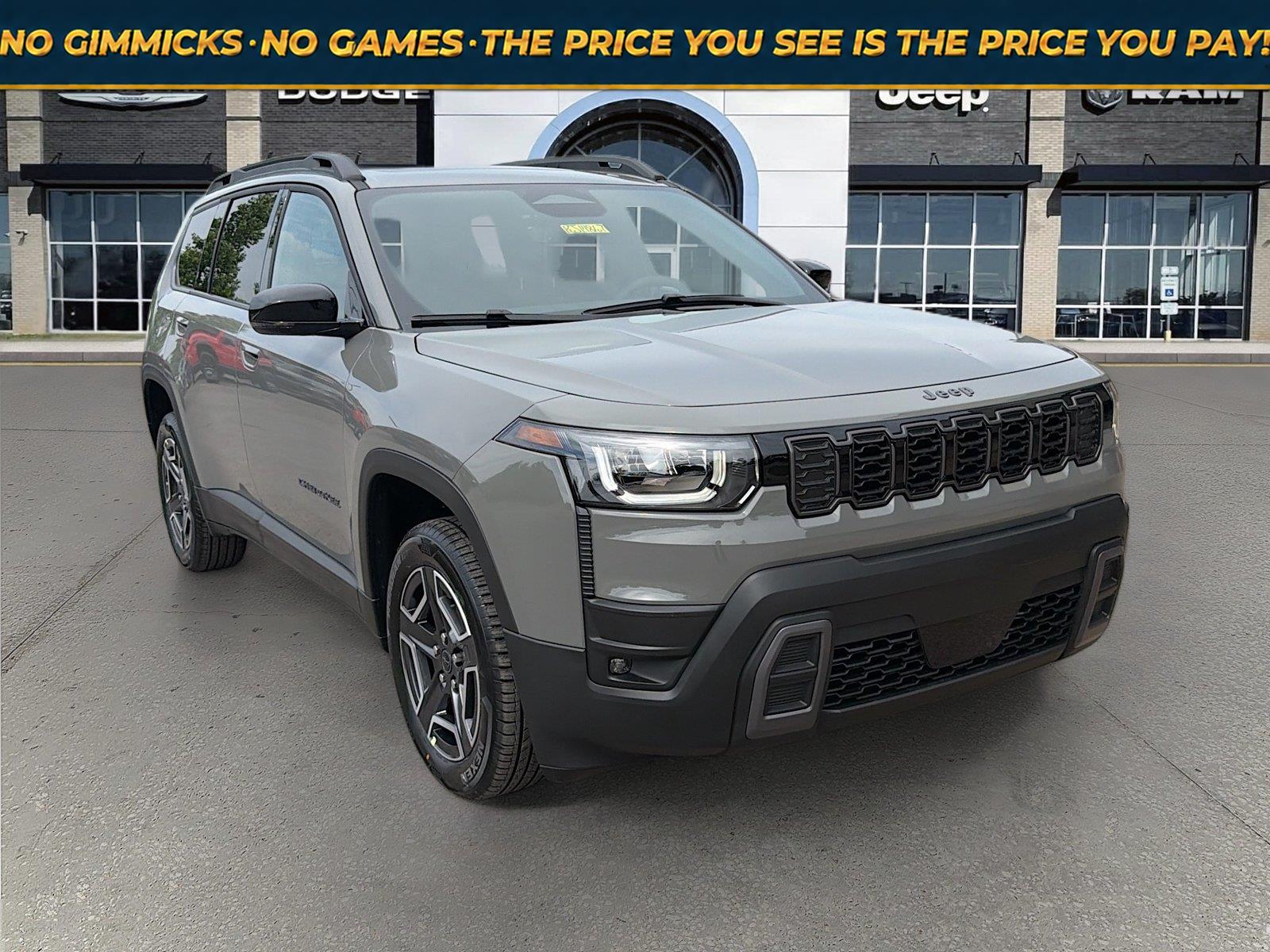 Sting-Gray Clearcoat 2026 Jeep Cherokee SUV / Crossover Four-Wheel Drive Automatic