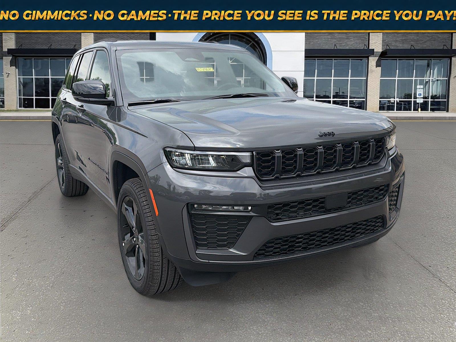 Baltic Gray Metallic Clearcoat 2026 Jeep Grand Cherokee SUV / Crossover Four-Wheel Drive 8-Speed Automatic