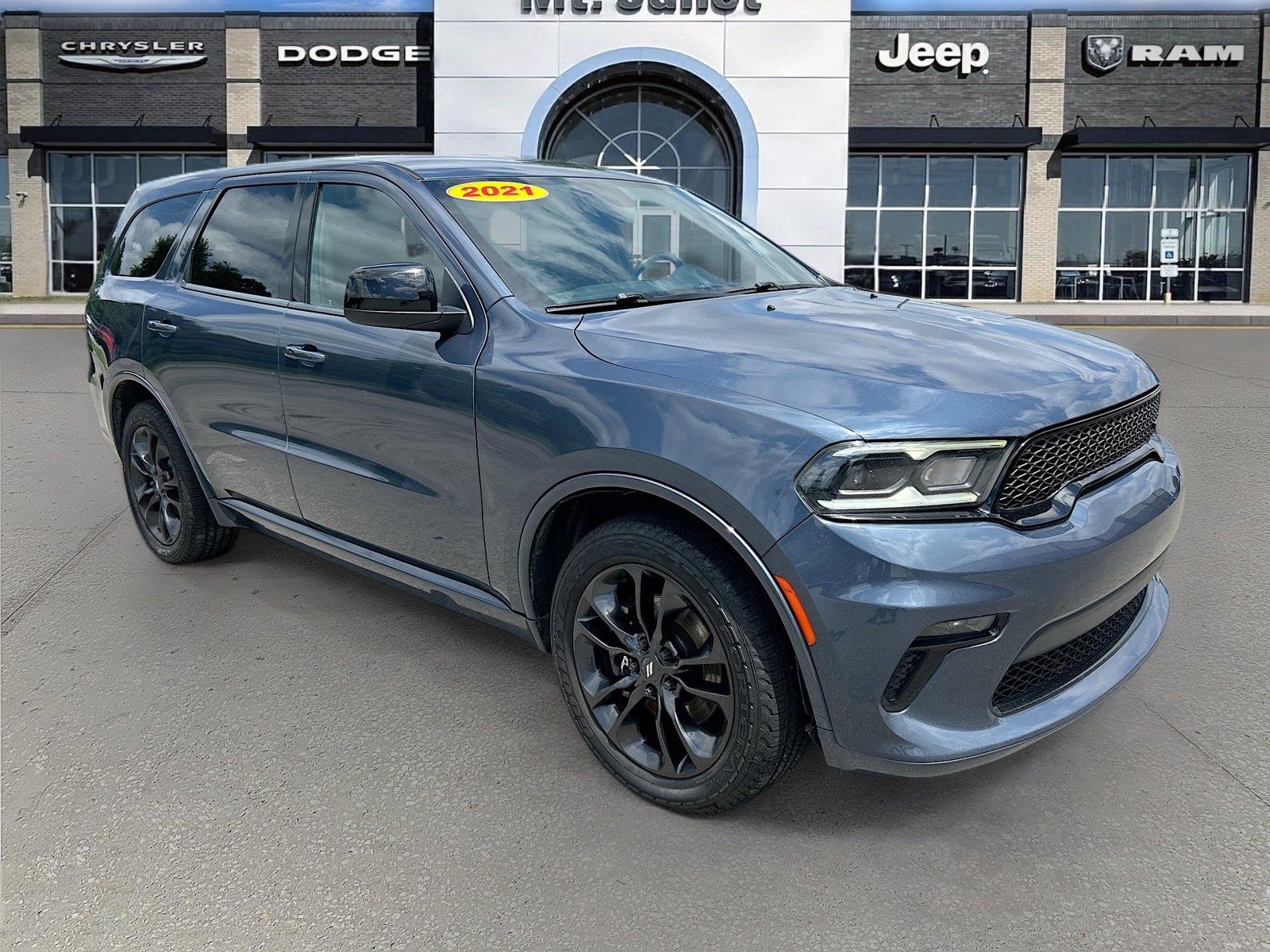 Reactor Blue Pearlcoat 2021 Dodge Durango SUV / Crossover Rear-Wheel Drive 8-Speed Automatic