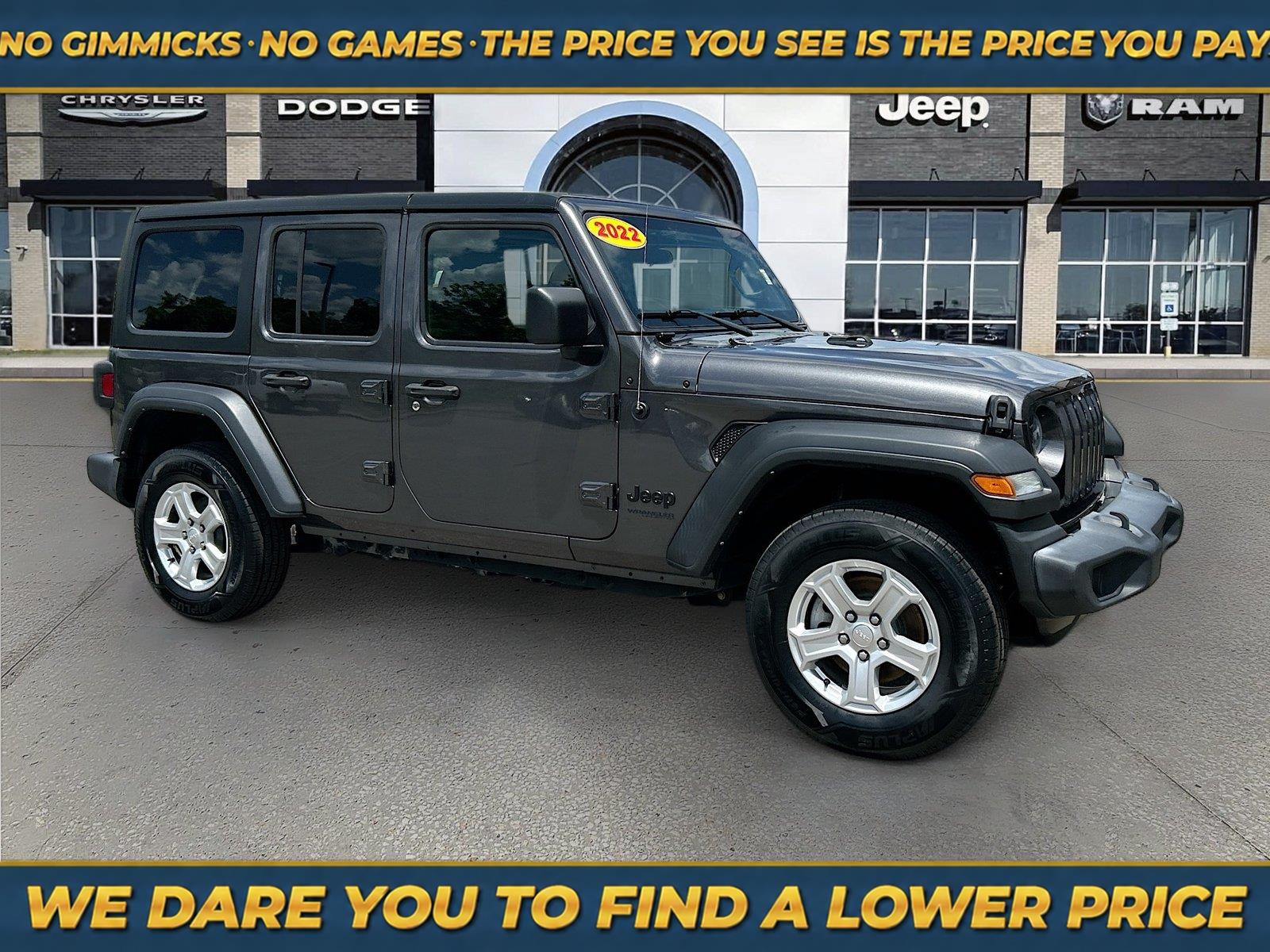 2022 Jeep Wrangler Negro (Black Clearcoat) SUV/Crossover Todo terreno 8 velocidades Automática
