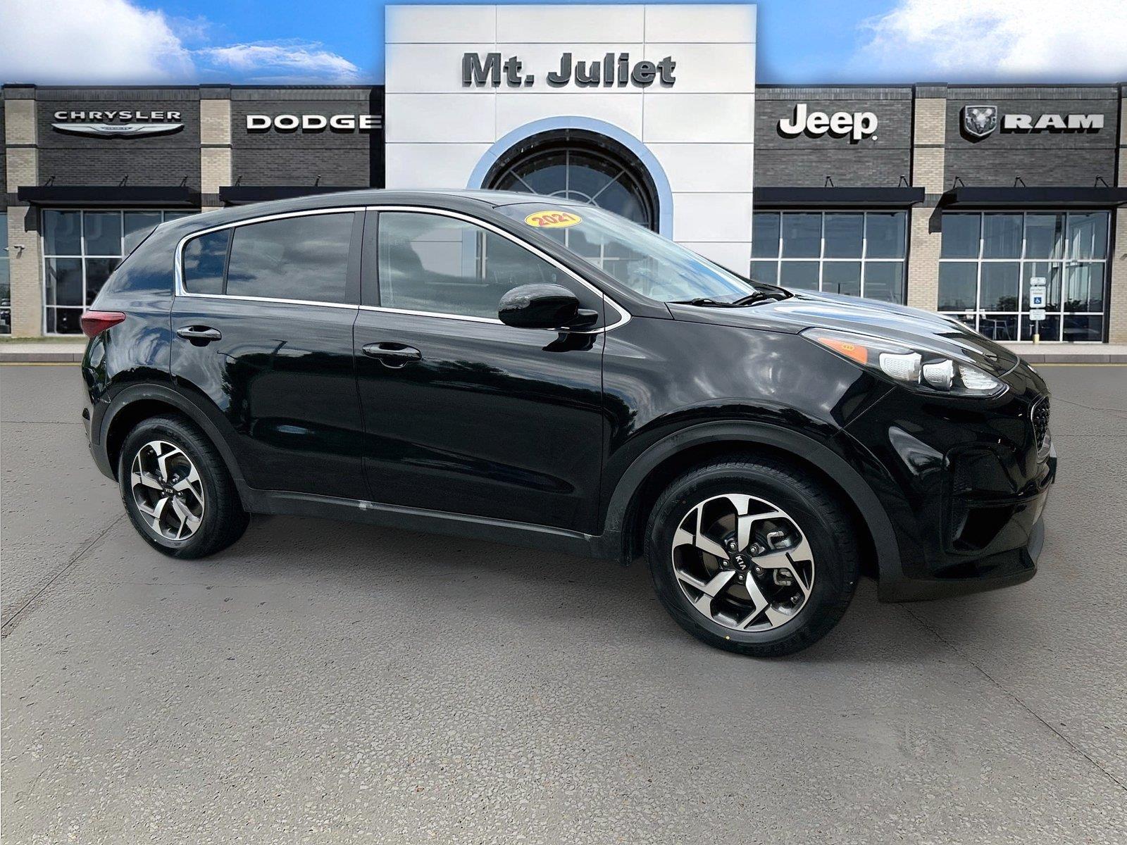 Black Cherry 2021 Kia Sportage SUV / Crossover Front-Wheel Drive 6-Speed Automatic