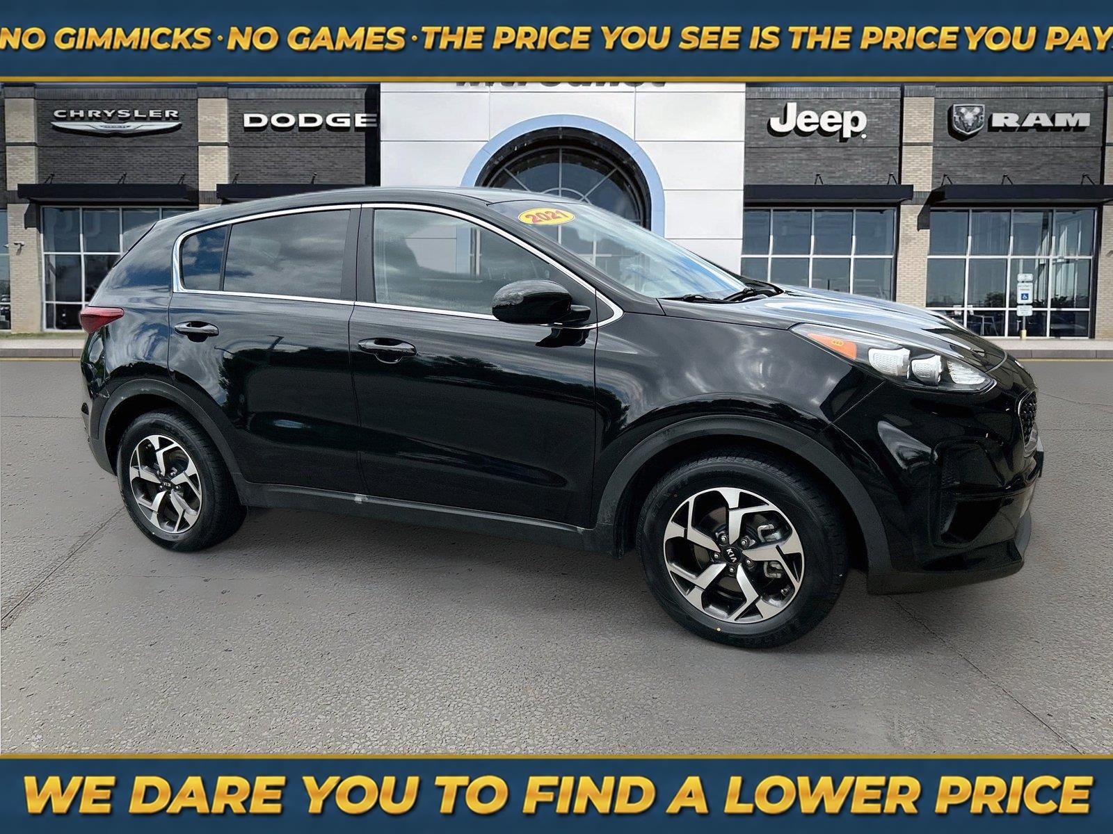 Black Cherry 2021 Kia Sportage SUV / Crossover Front-Wheel Drive 6-Speed Automatic