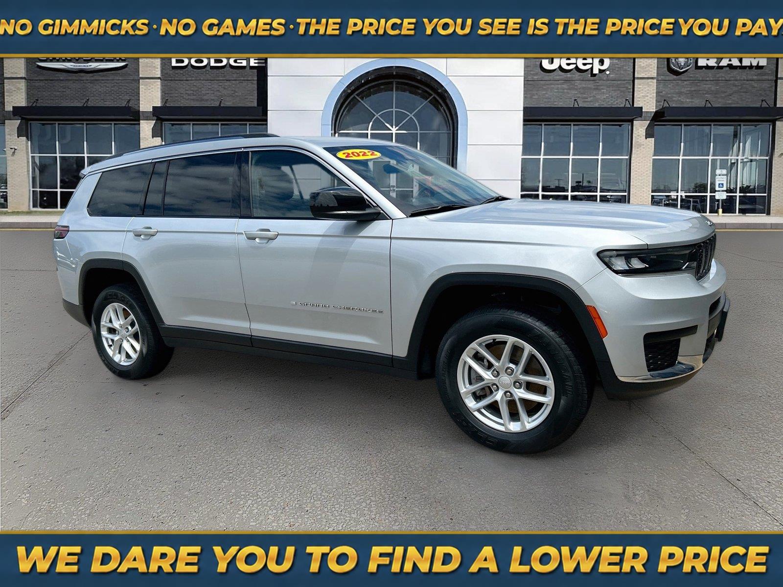 Silver Zynith 2022 Jeep Grand Cherokee L SUV / Crossover Four-Wheel Drive 8-Speed Automatic