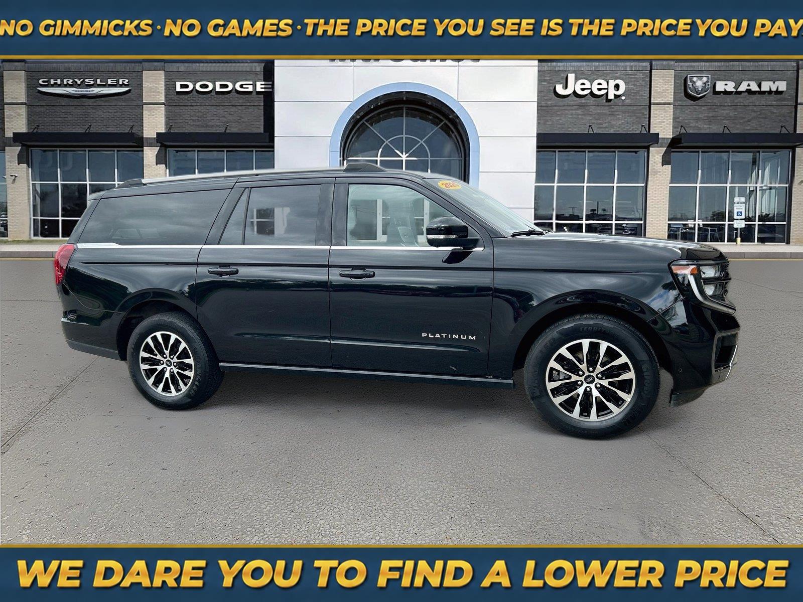 Agate Black 2025 Ford Expedition SUV / Crossover Four-Wheel Drive Automatic