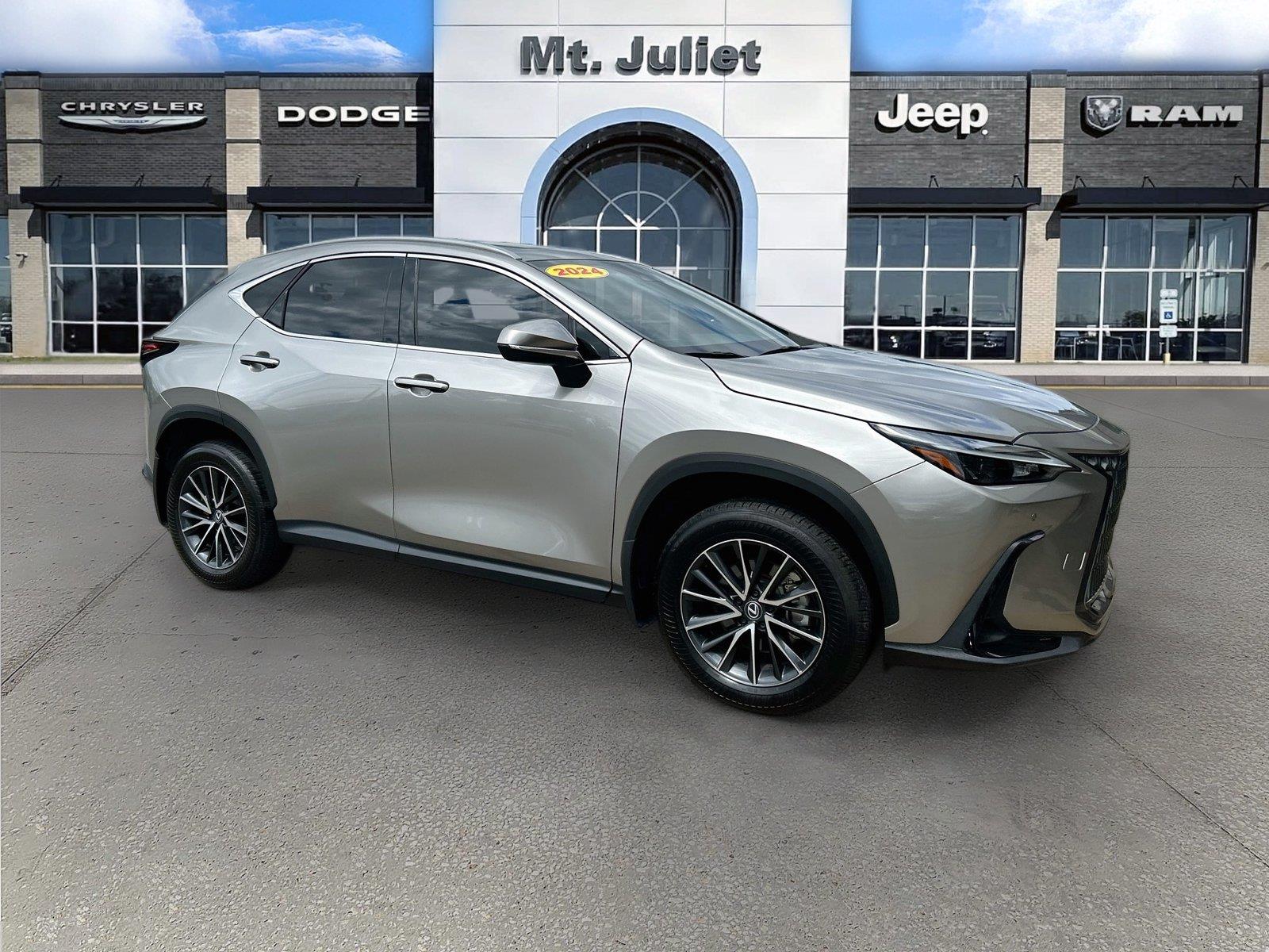 Atomic Silver 2024 Lexus NX SUV / Crossover Front-Wheel Drive Automatic