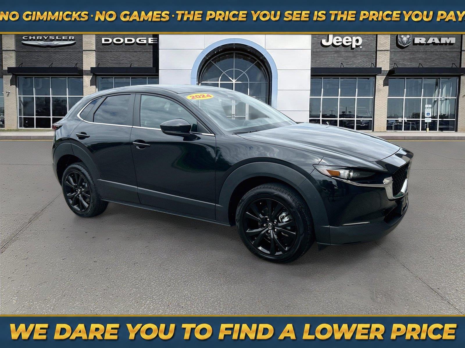 Jet Black Mica 2024 Mazda CX-30 SUV / Crossover All-Wheel Drive Automatic