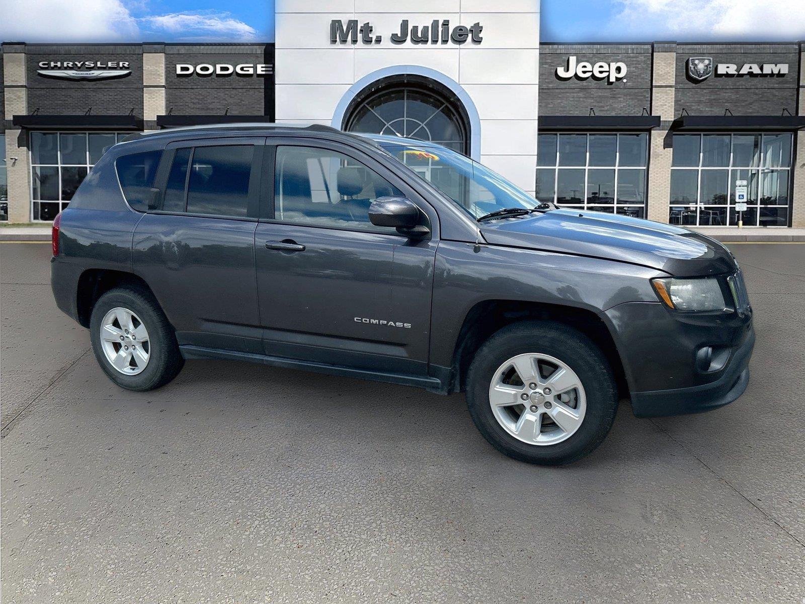 Gray (Granite Crystal Metallic Clearcoat) 2015 Jeep Compass SUV / Crossover Front-Wheel Drive Continuously Variable Transmission