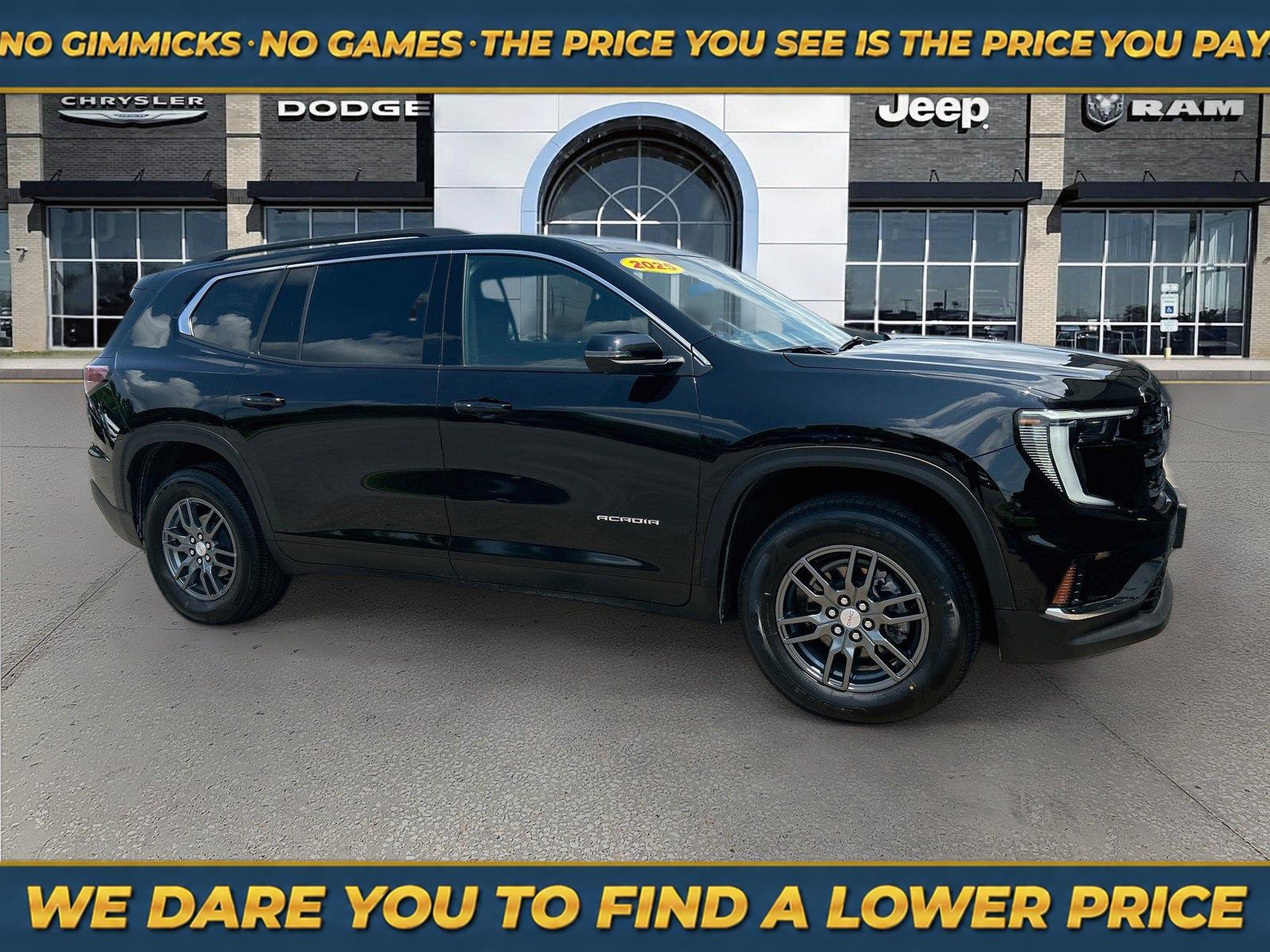 Black (Ebony Twilight Metallic) 2025 GMC Acadia SUV / Crossover Four-Wheel Drive 8-Speed Automatic
