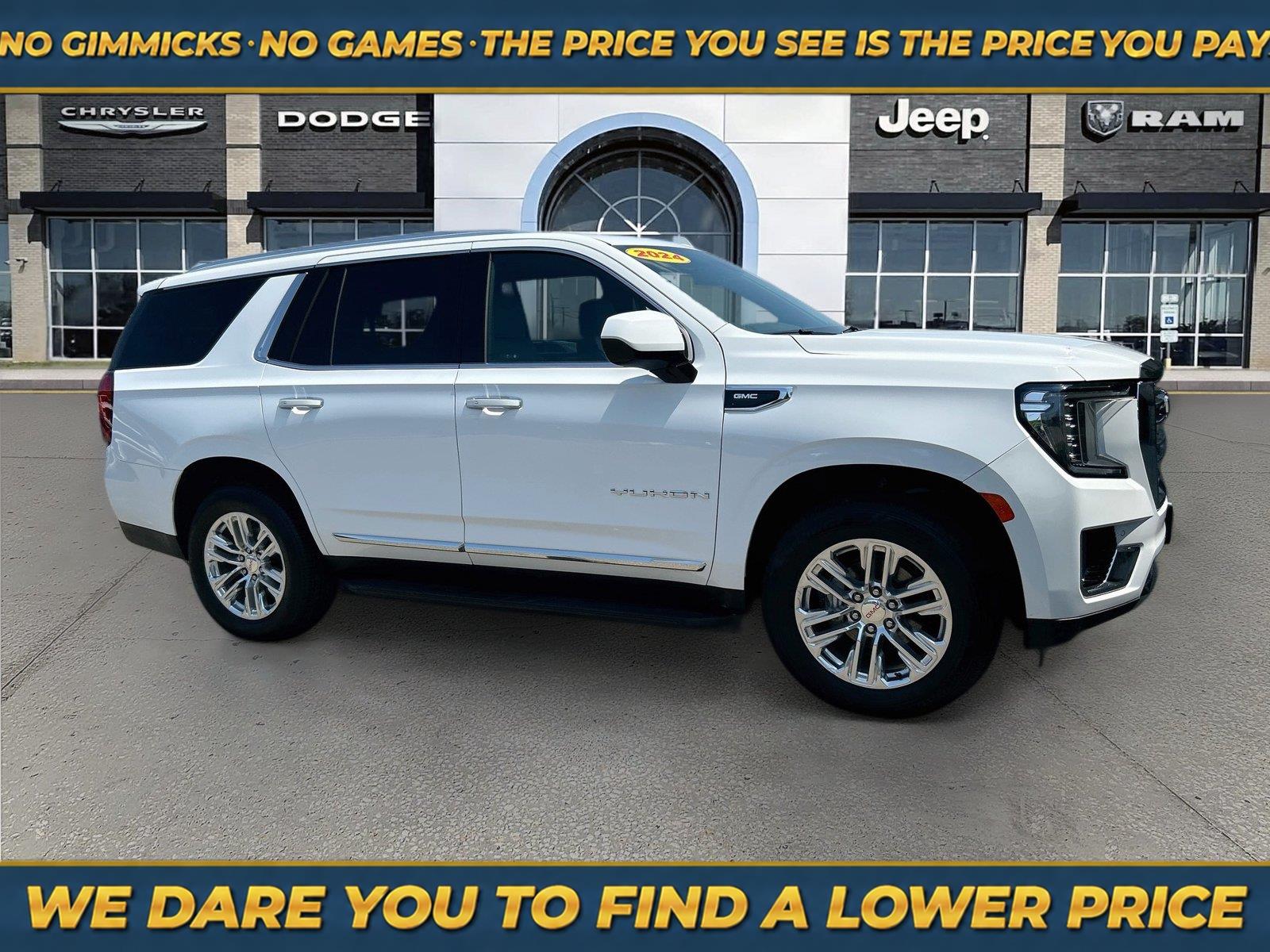 Summit White 2024 GMC Yukon SUV / Crossover Four-Wheel Drive Automatic