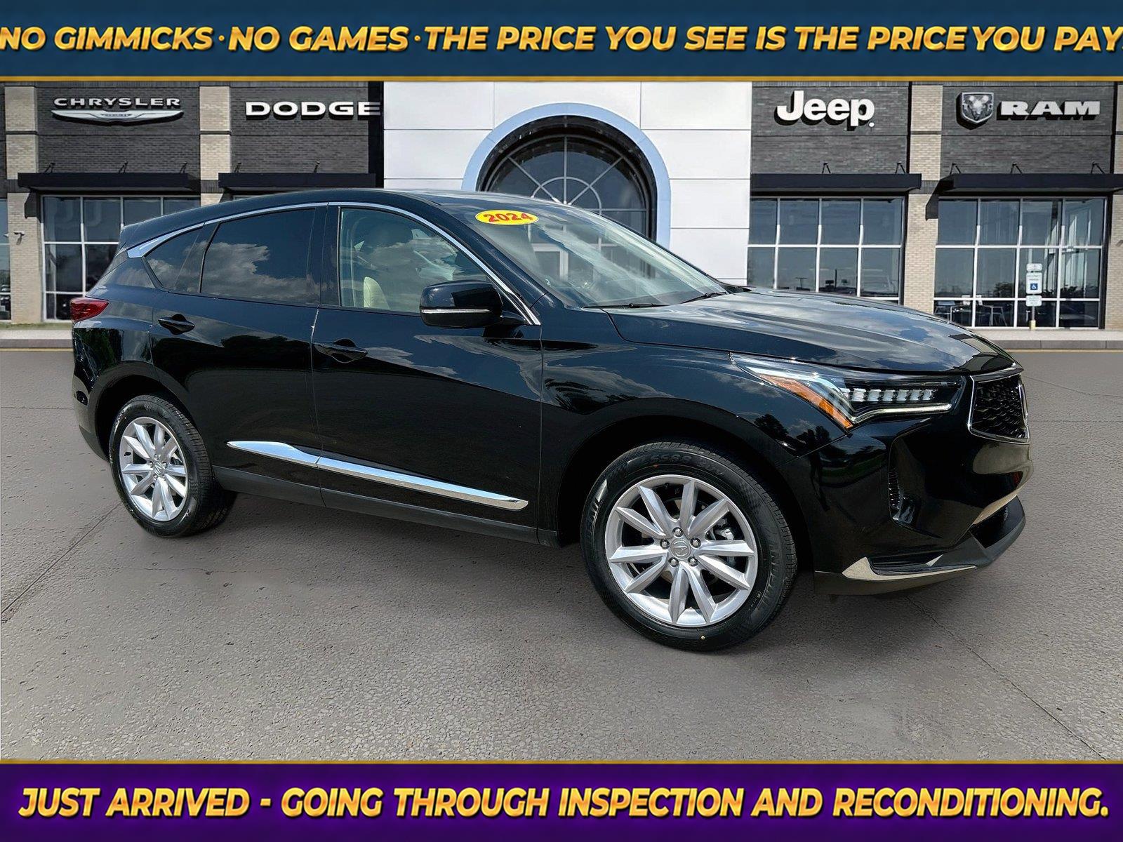 Majestic Black Pearl 2024 Acura RDX SUV / Crossover All-Wheel Drive Automatic