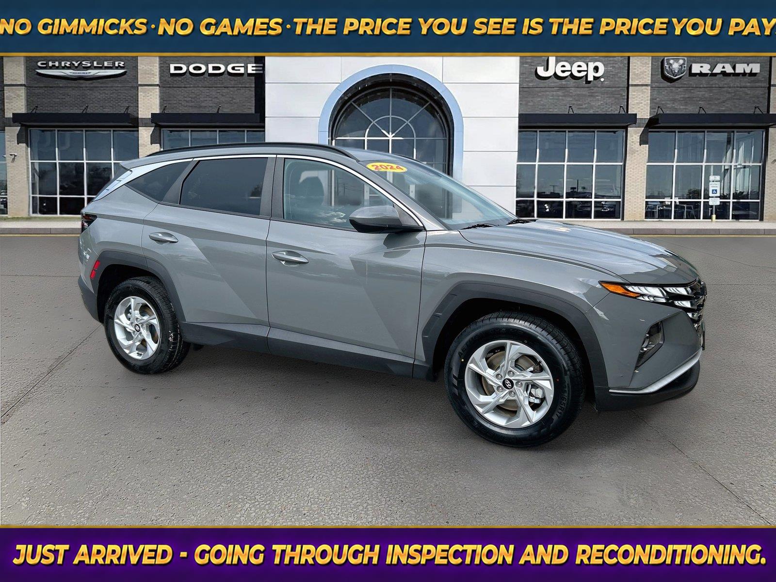 Hampton Gray 2024 Hyundai Tucson SUV / Crossover All-Wheel Drive Automatic
