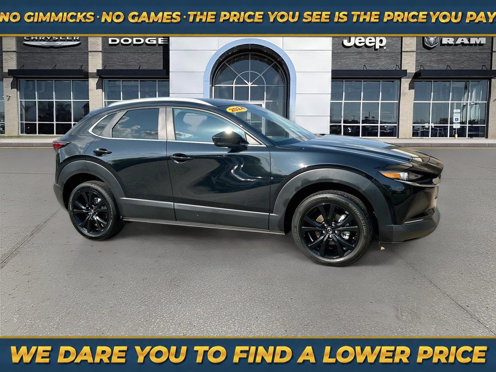 Jet Black Mica 2024 Mazda CX-30 SUV / Crossover All-Wheel Drive Automatic