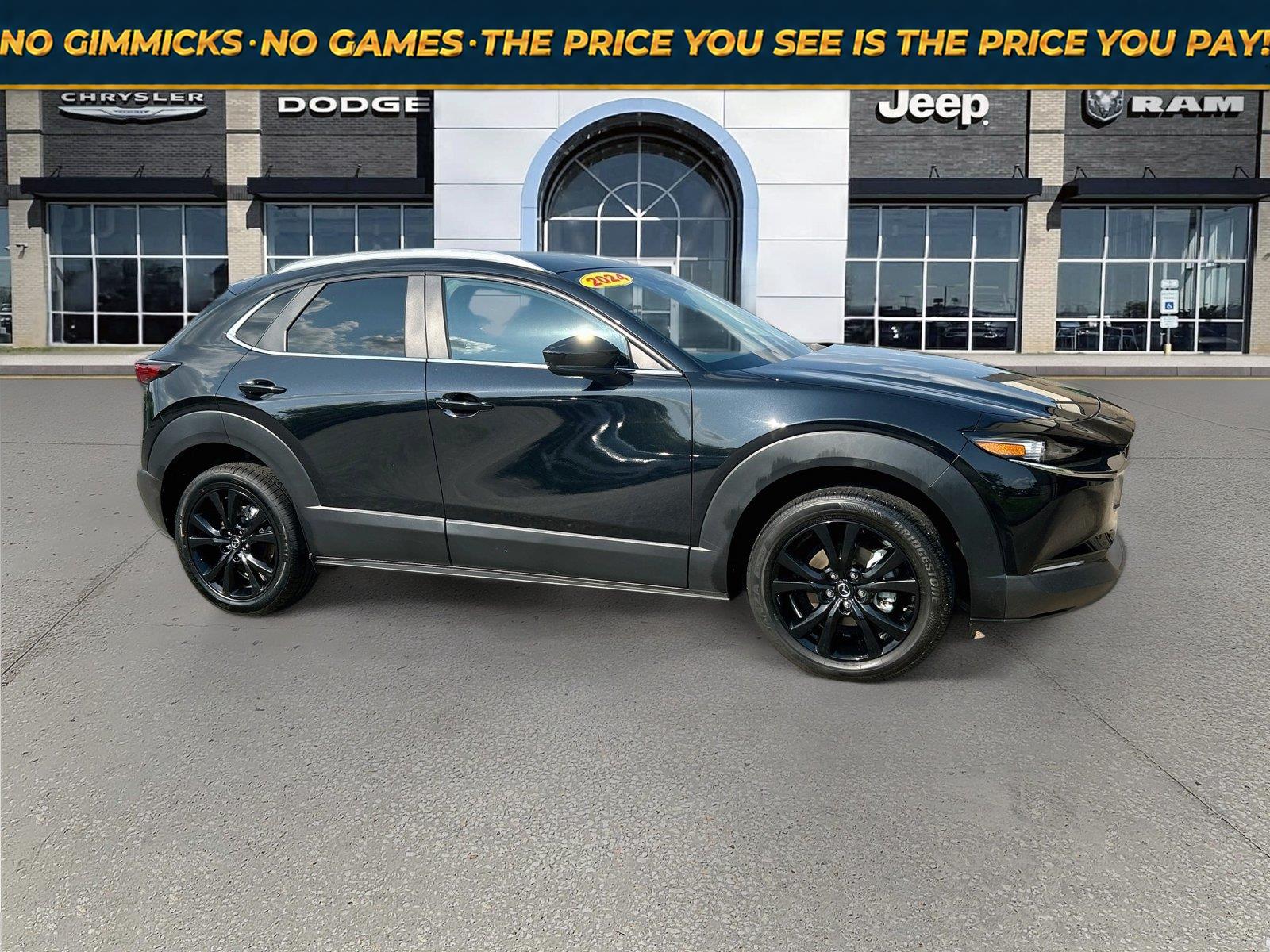Jet Black Mica 2024 Mazda CX-30 SUV / Crossover All-Wheel Drive Automatic