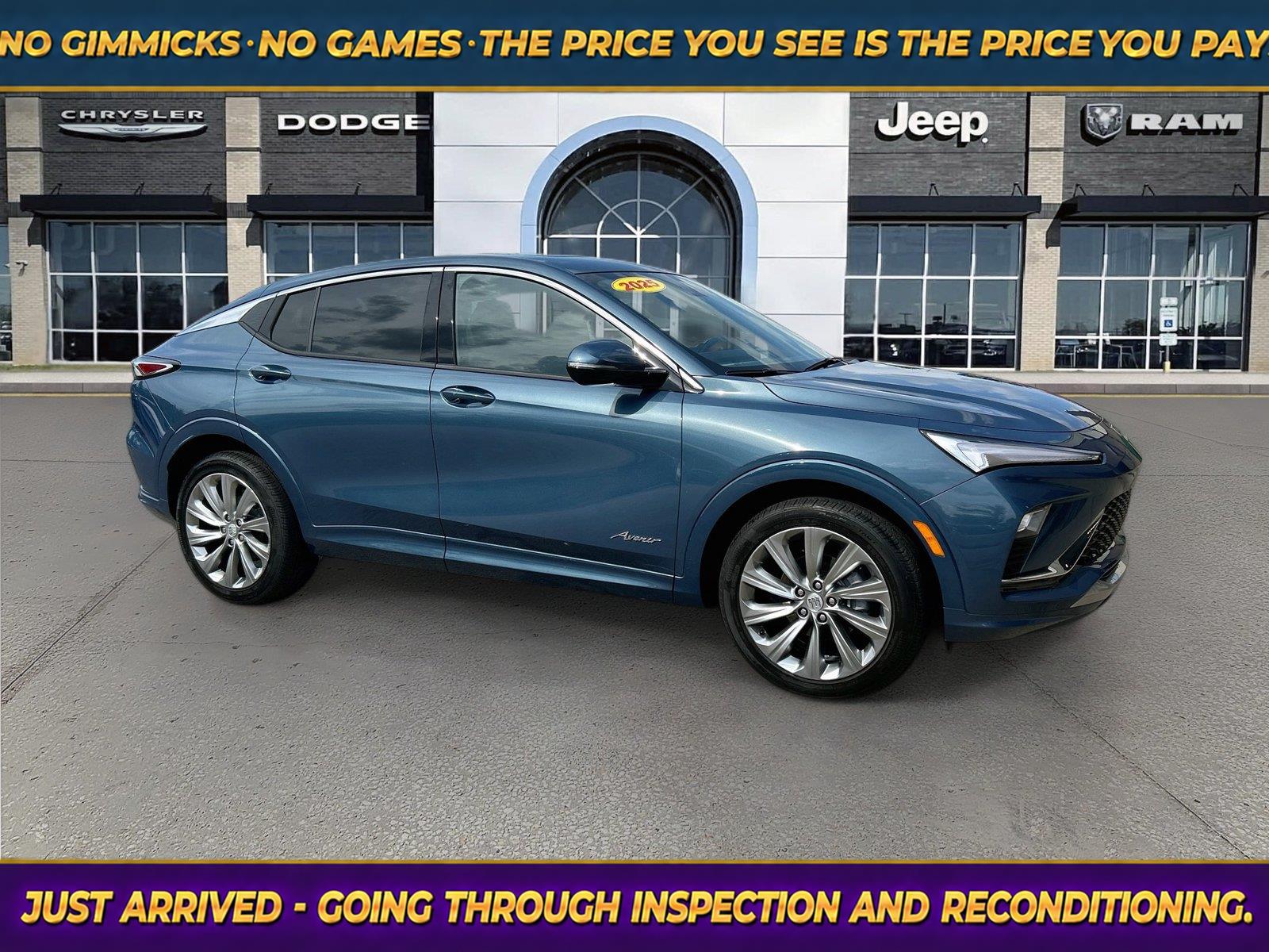 Ocean Blue Metallic 2025 Buick Envista SUV / Crossover Front-Wheel Drive 6-Speed Automatic
