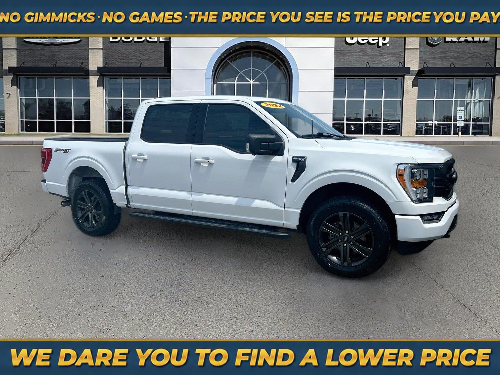 Oxford White 2022 Ford F-150 Pickup Truck Four-Wheel Drive Automatic