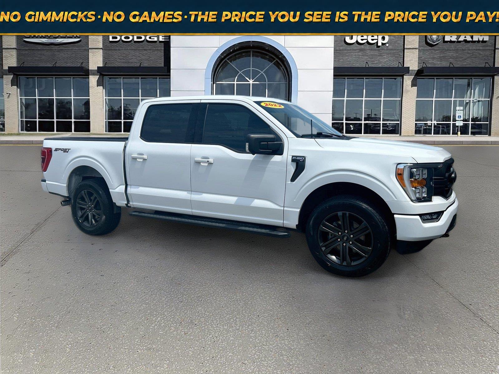 Oxford White 2022 Ford F-150 Pickup Truck Four-Wheel Drive Automatic