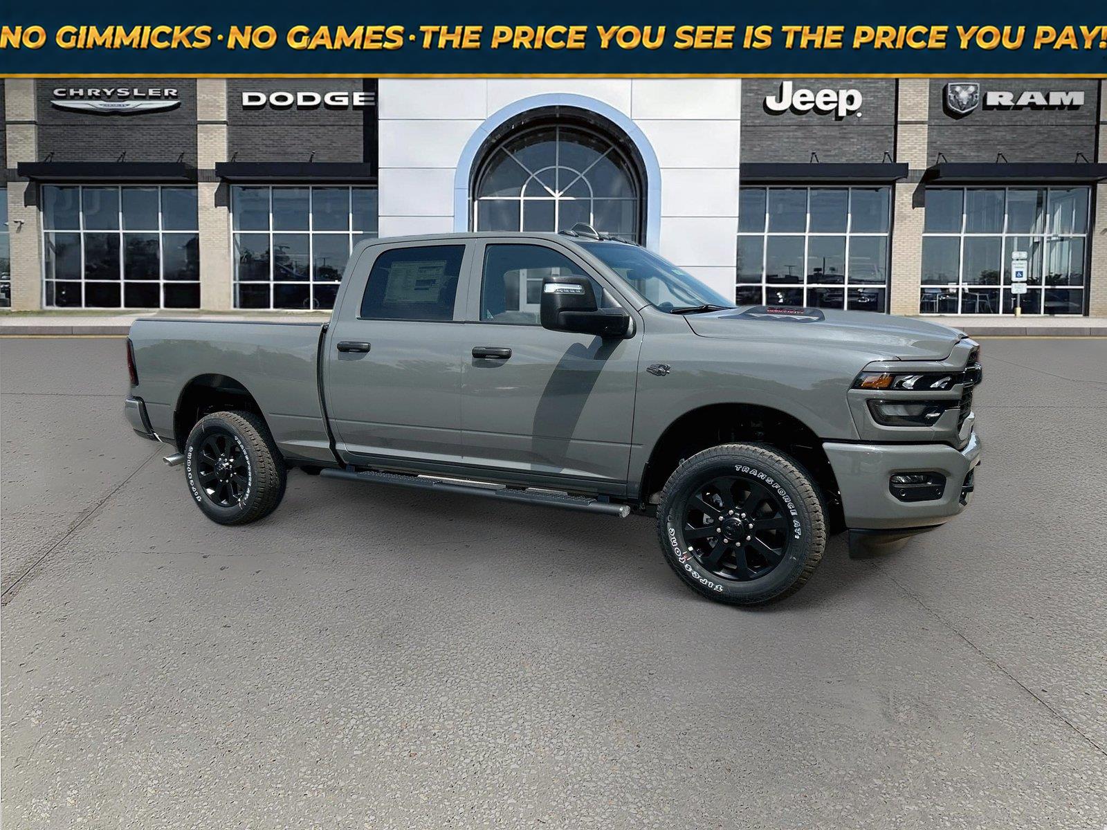 Ceramic Gray Clearcoat 2027 RAM 2500 Pickup Truck Four-Wheel Drive 8-Speed Automatic
