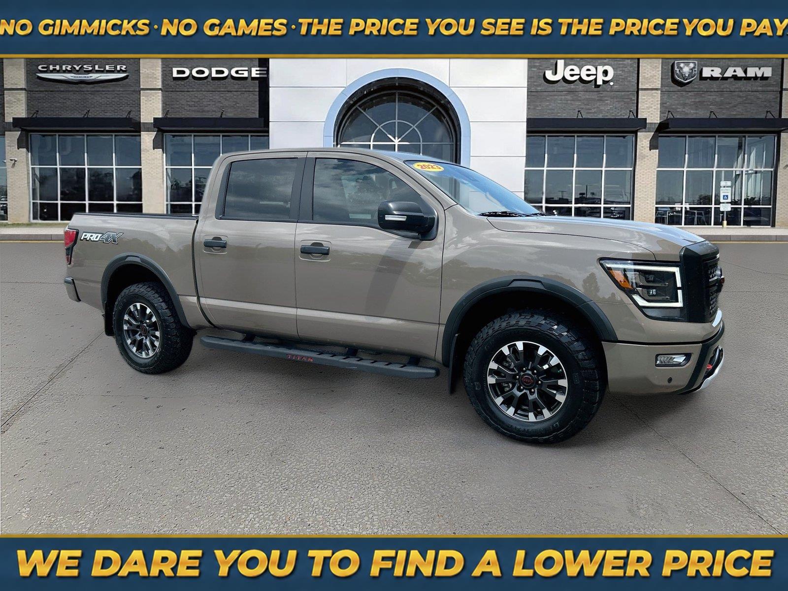 Baja Storm 2023 Nissan Titan Pickup Truck Four-Wheel Drive Automatic