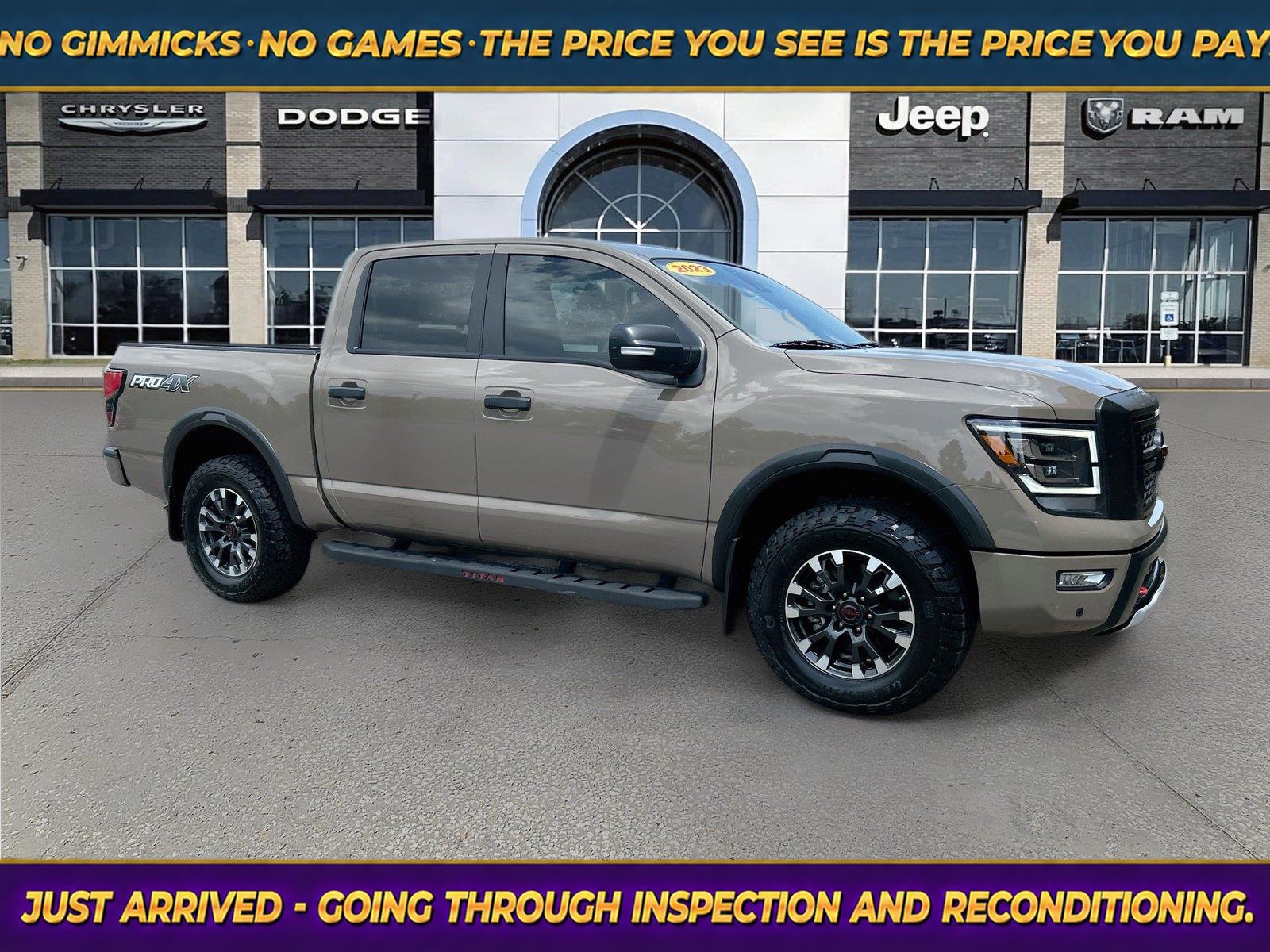 Baja Storm 2023 Nissan Titan Pickup Truck Four-Wheel Drive Automatic