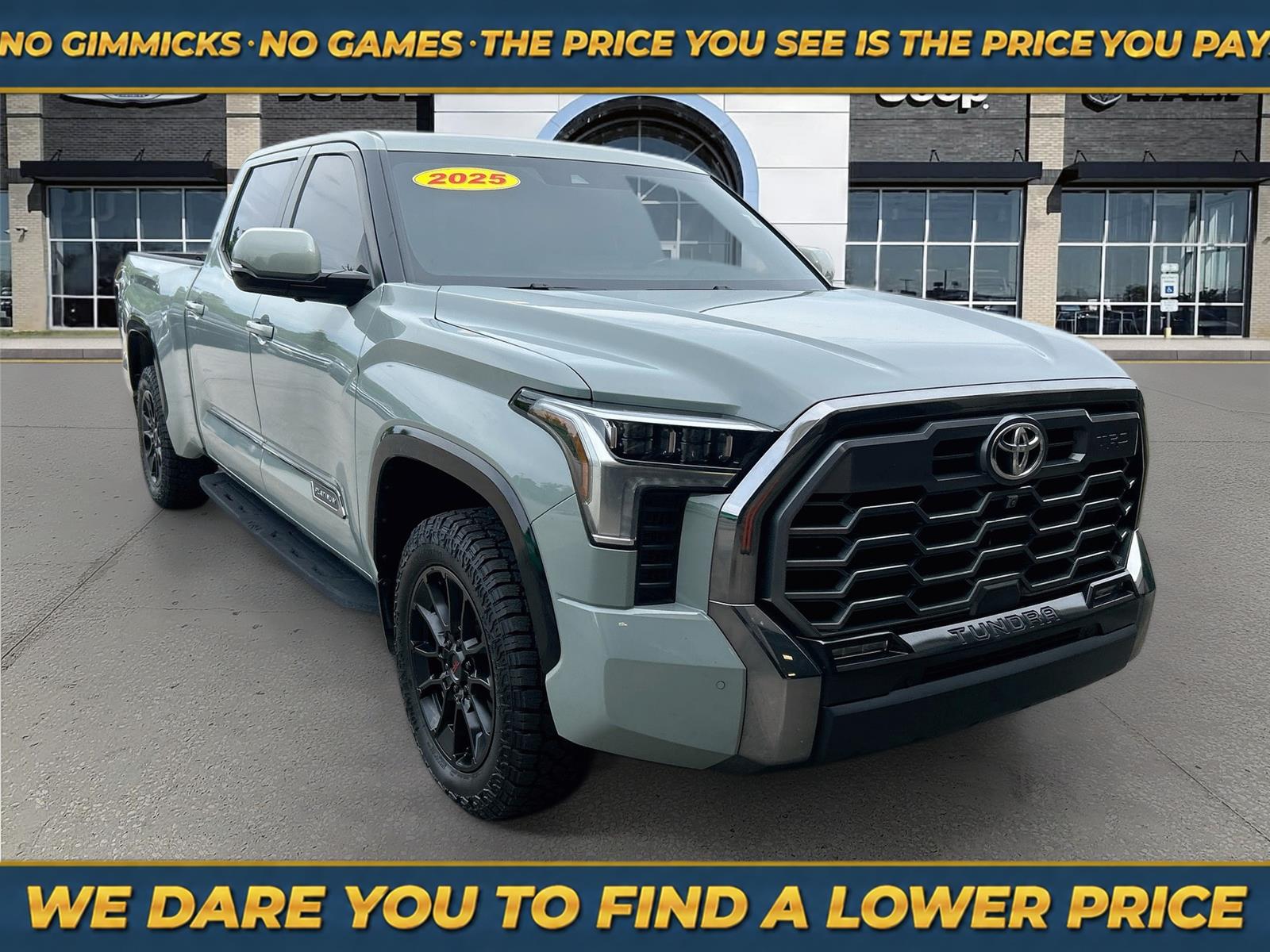Lunar Rock 2025 Toyota Tundra Pickup Truck Four-Wheel Drive Automatic