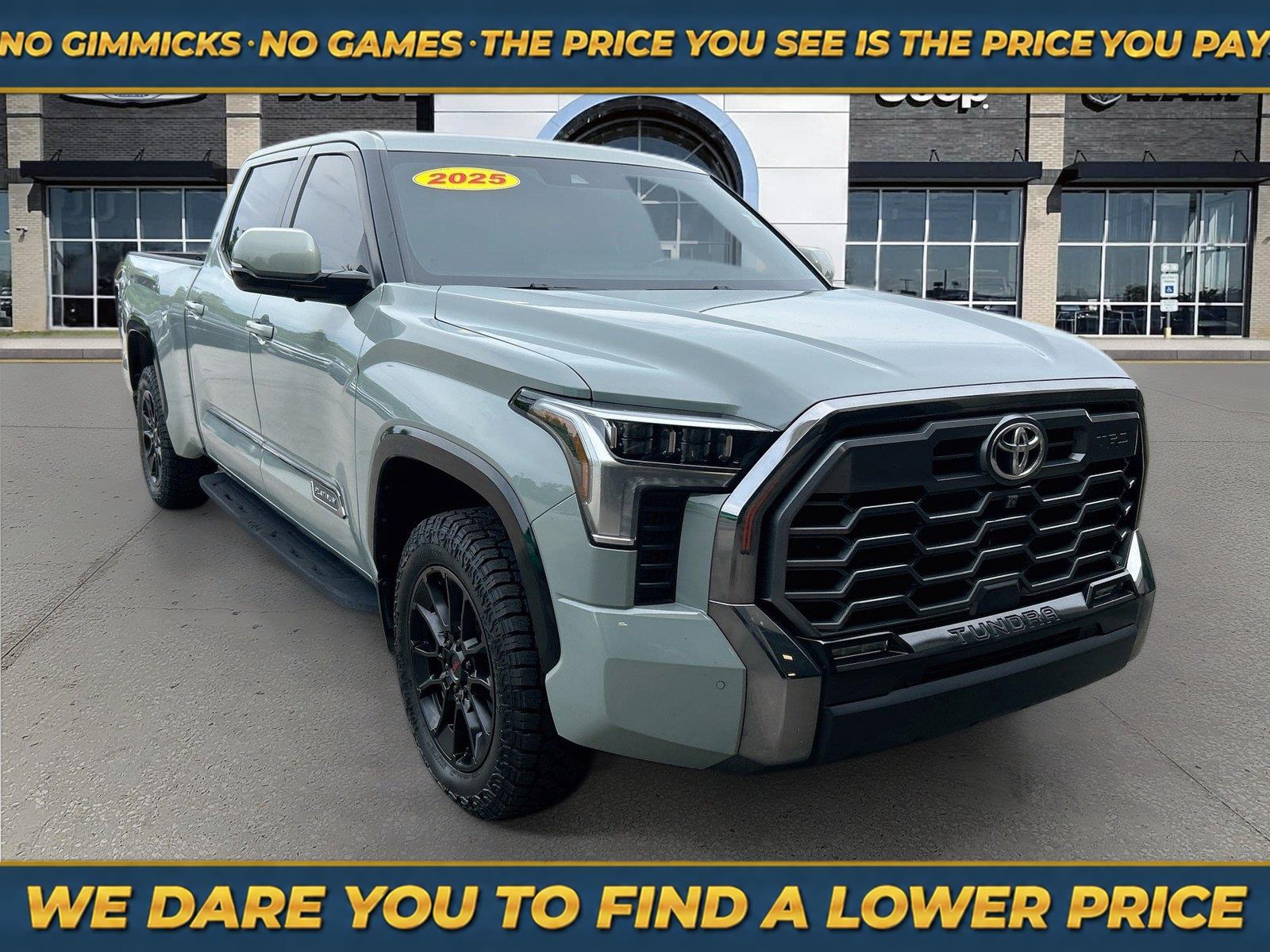 Lunar Rock 2025 Toyota Tundra Pickup Truck Four-Wheel Drive Automatic