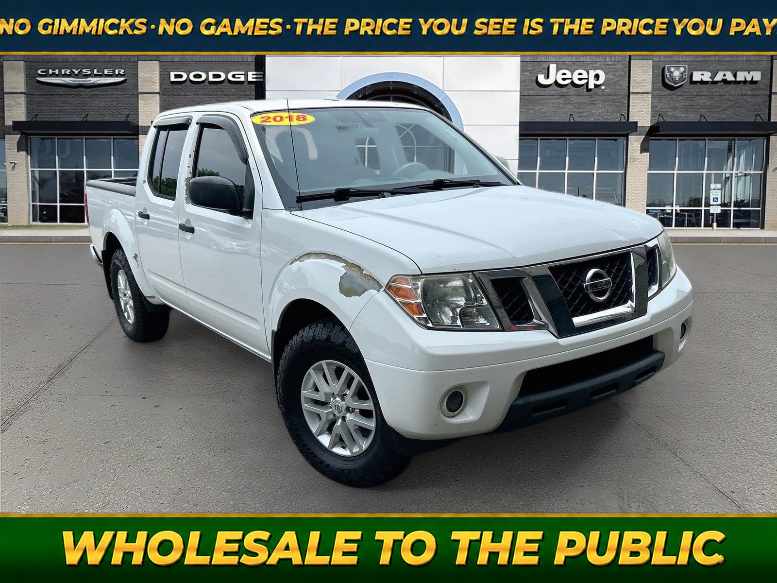  2018 Nissan Frontier SV V6 Crew Cab   
