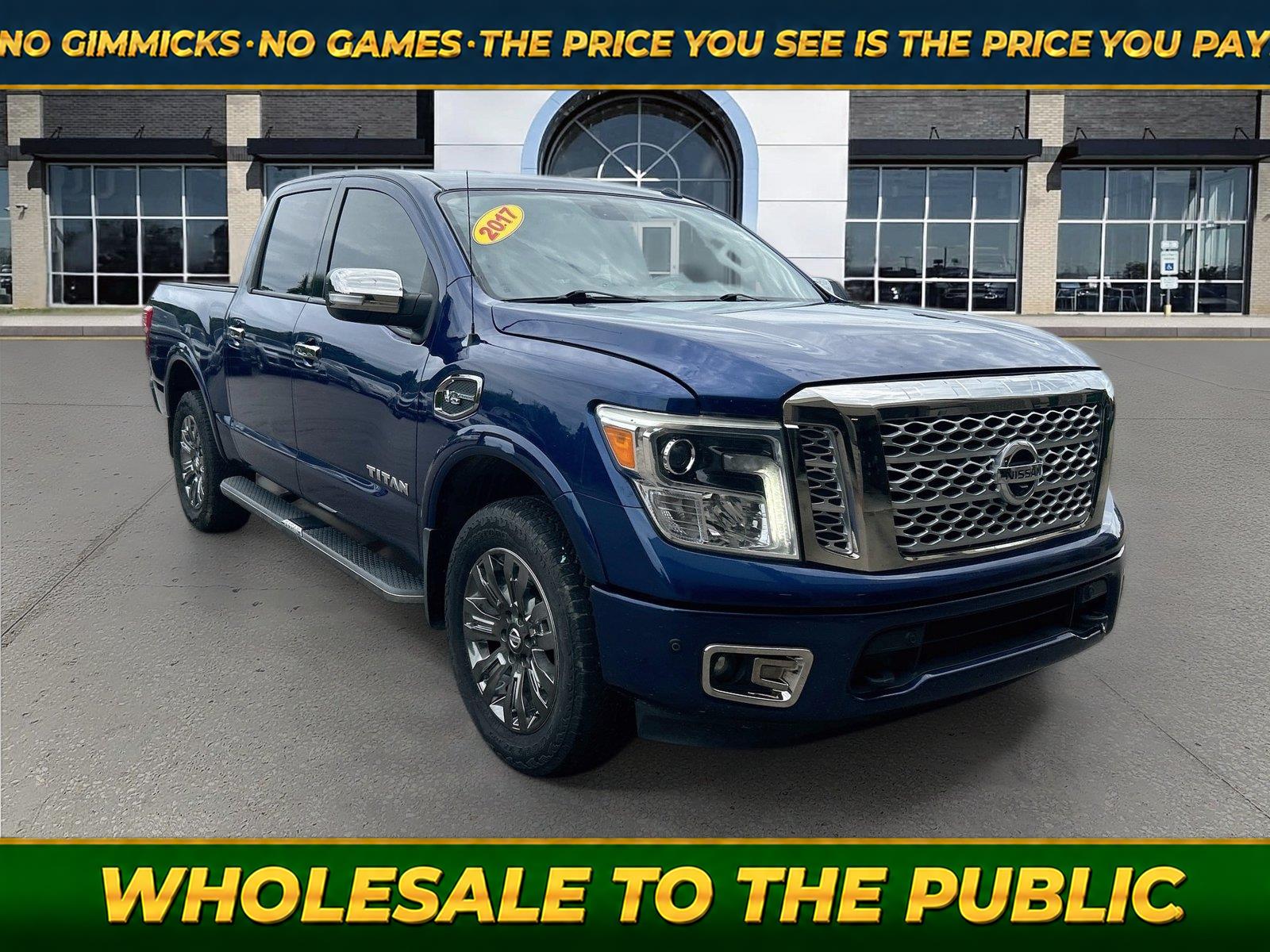 2017 Nissan Titan Platinum Reserve Crew Cab 4WD