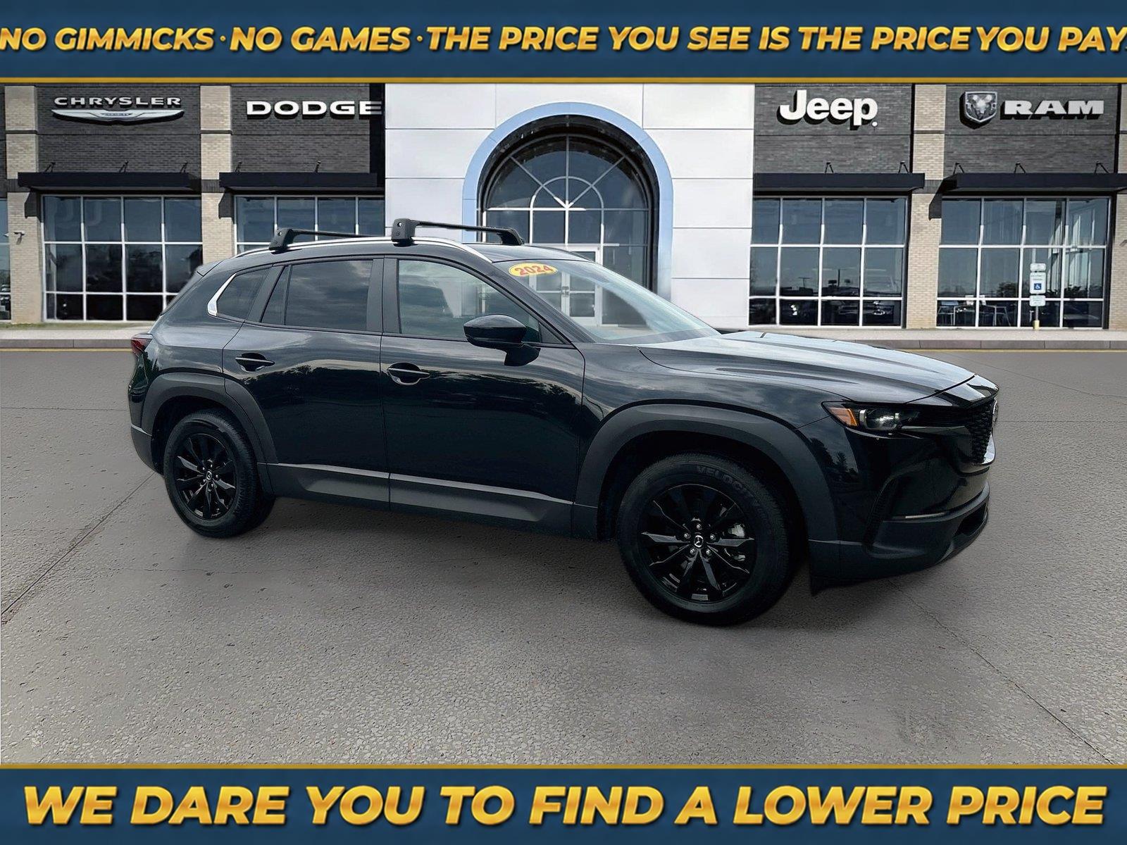 Jet Black Mica 2024 Mazda CX-50 SUV / Crossover All-Wheel Drive Automatic