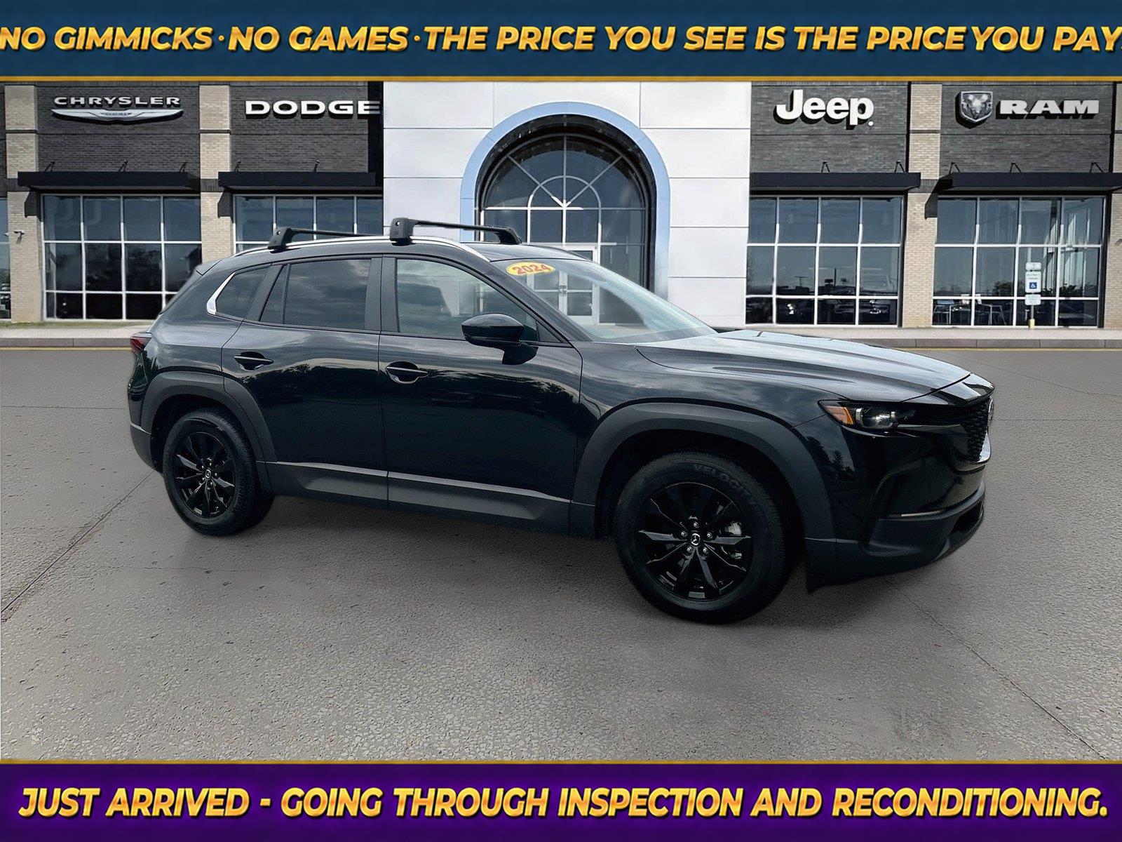 Jet Black Mica 2024 Mazda CX-50 SUV / Crossover All-Wheel Drive Automatic