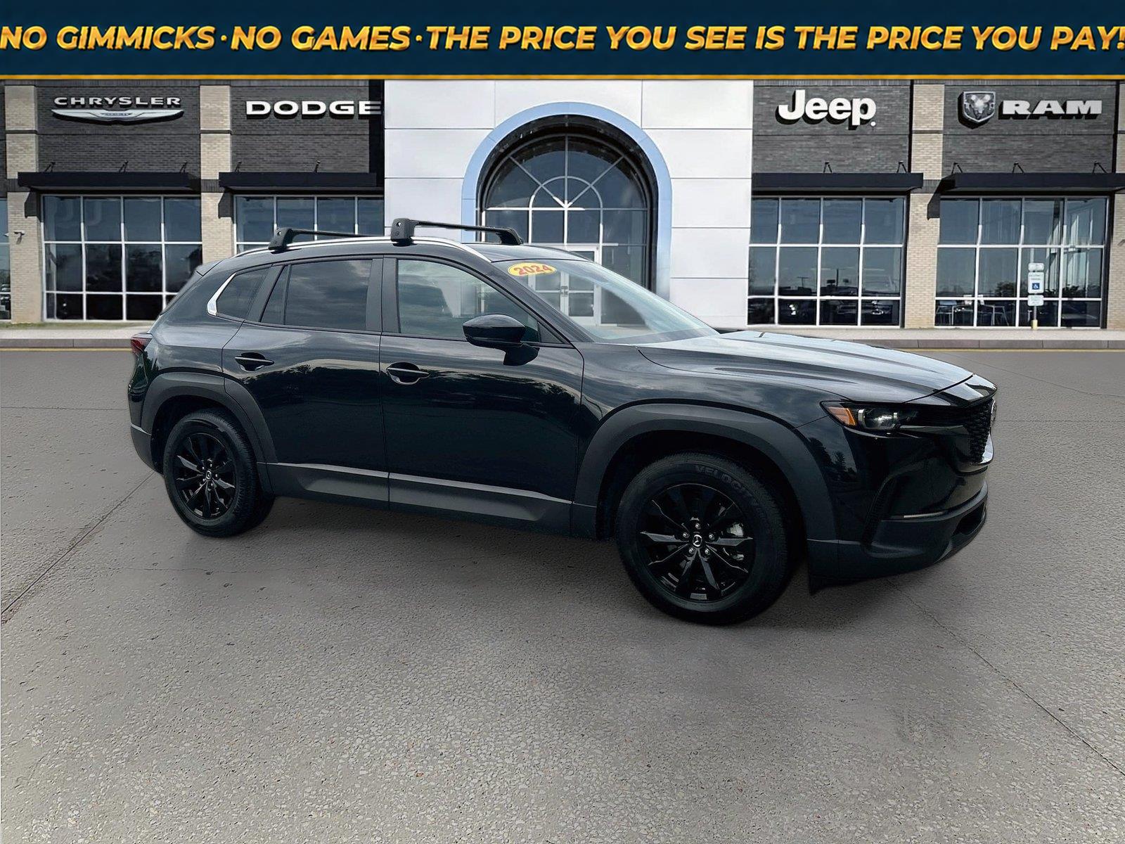 Jet Black Mica 2024 Mazda CX-50 SUV / Crossover All-Wheel Drive Automatic