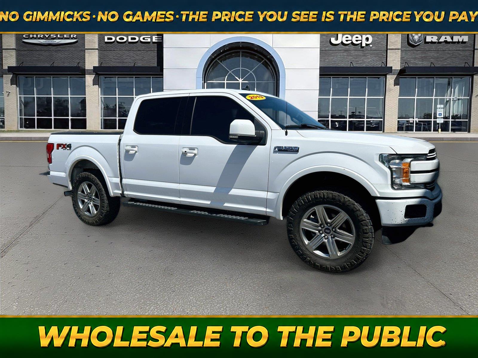 Oxford White 2019 Ford F-150 Pickup Truck Four-Wheel Drive Automatic