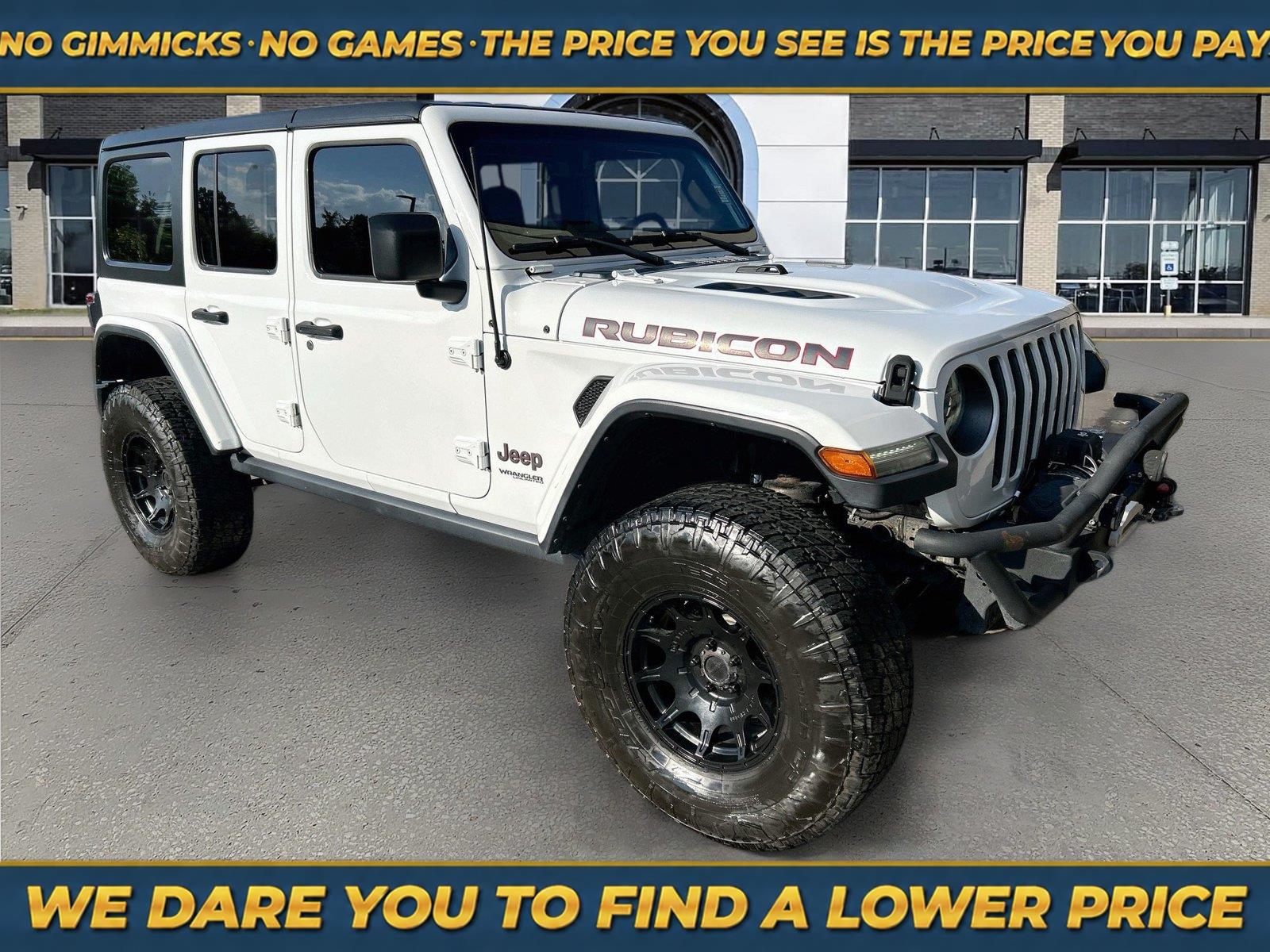 Bright White Clearcoat 2018 Jeep Wrangler SUV / Crossover Four-Wheel Drive 8-Speed Automatic