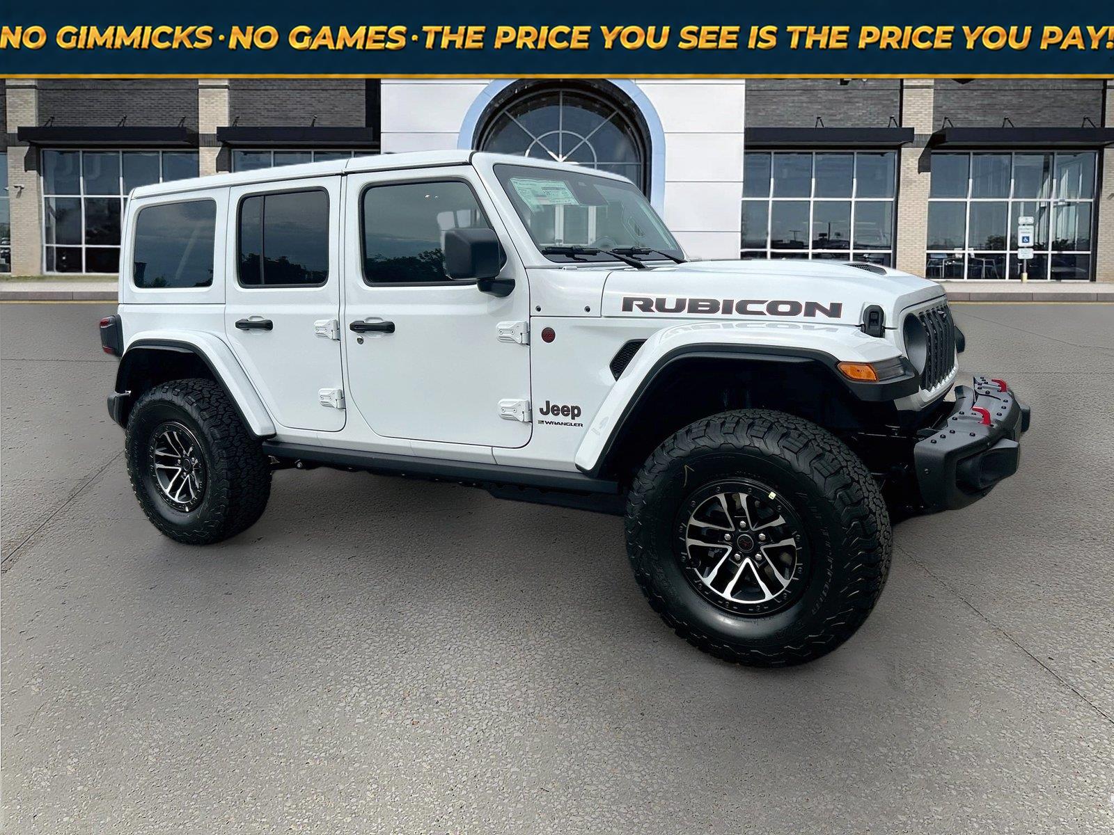 Bright White Clearcoat 2026 Jeep Wrangler SUV / Crossover Four-Wheel Drive 8-Speed Automatic