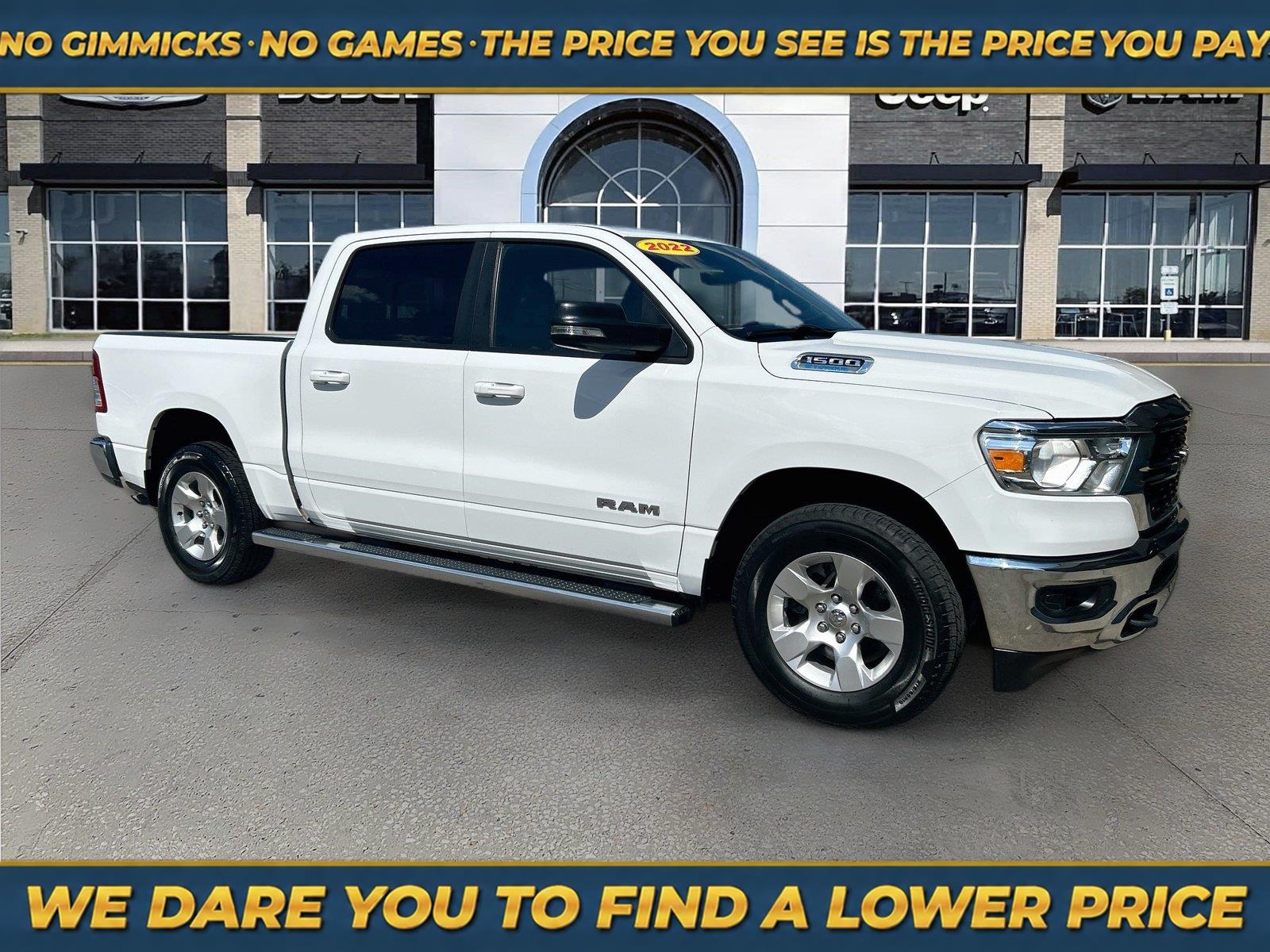 2022 RAM 1500 Blanco (Bright White Clearcoat) Camioneta Todo terreno 8 velocidades Automática