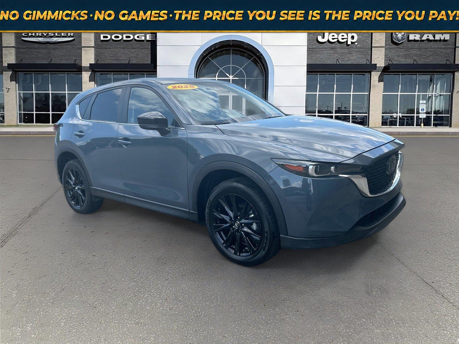 Polymetal Gray Metallic 2025 Mazda CX-5 SUV / Crossover All-Wheel Drive Automatic